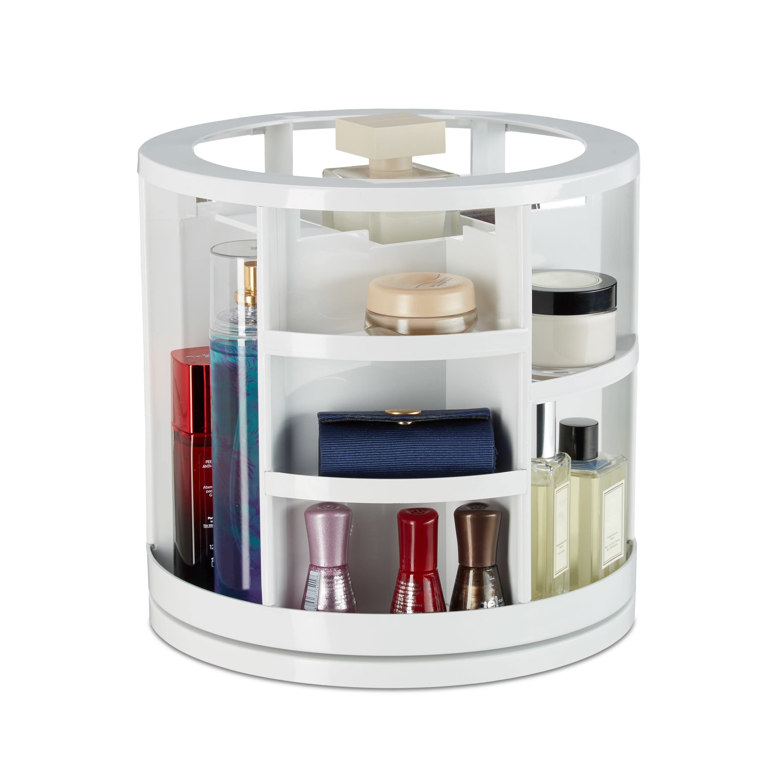 relaxdays-kosmetik-organizer-360-grad-make-up-karussell-mit-38-f-cher-wei image 3
