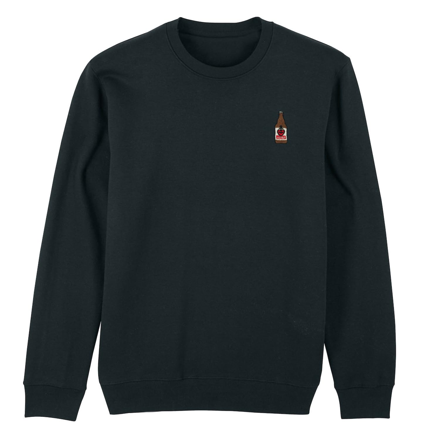 astra-x-fashion-drinks-sweatshirt-unisex-bio-baumwolle-schwarz image 1