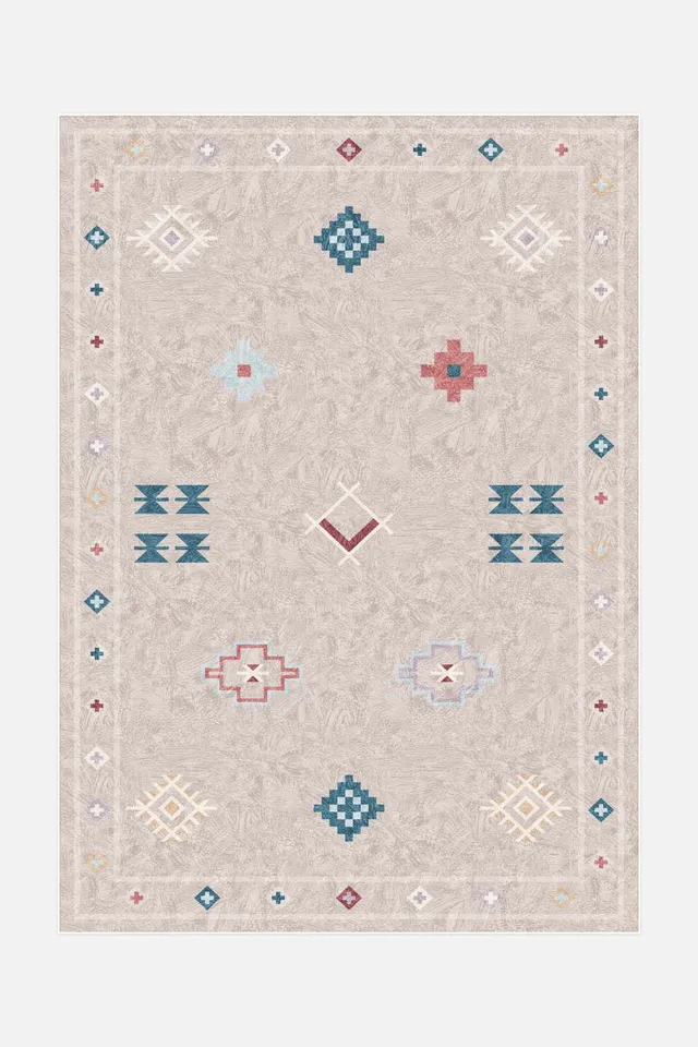 teppana-nasale-sand-teppich-waschbarer-indoor-teppich image 1