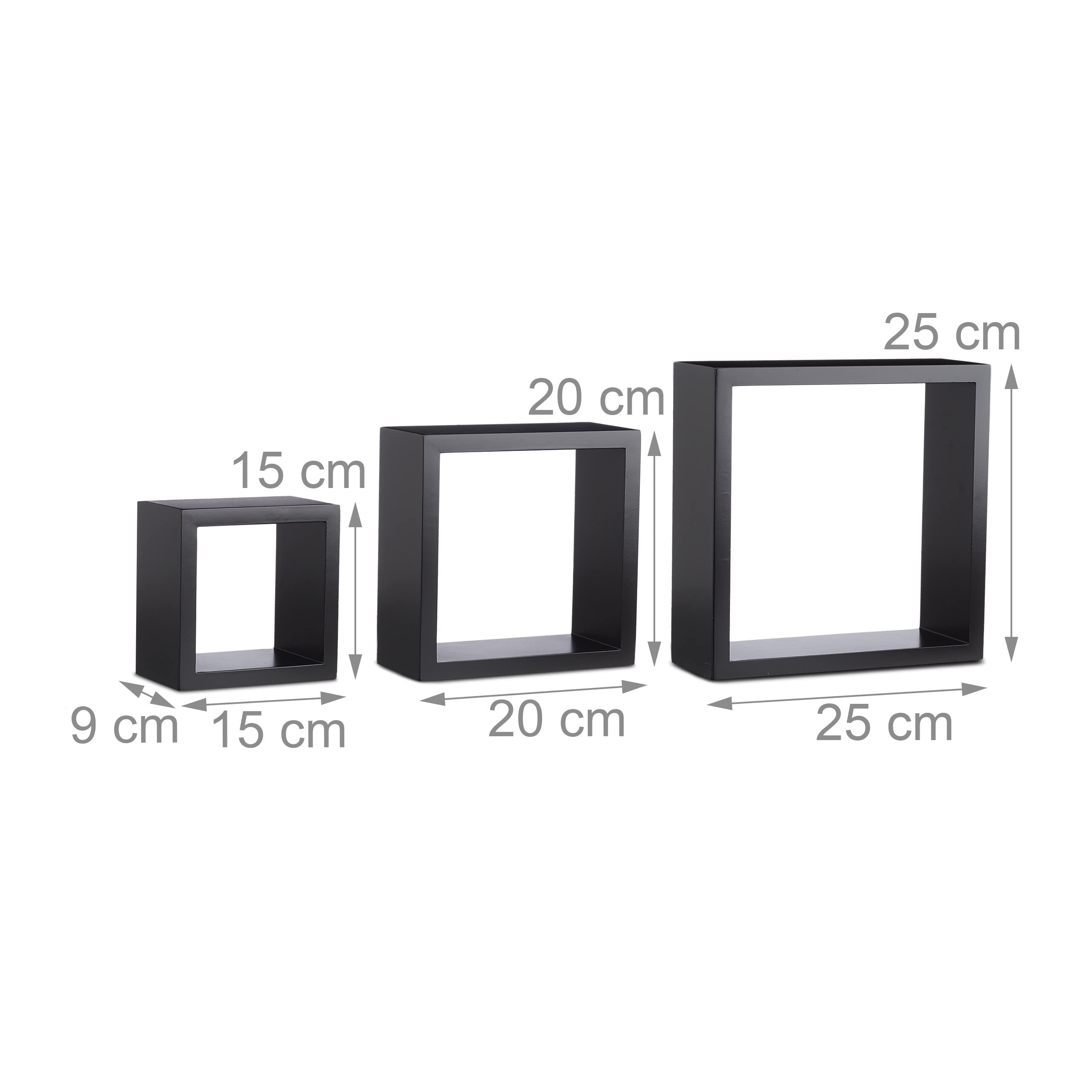 relaxdays-h-ngeregal-w-rfel-3er-set-mdf-schwarz image 3