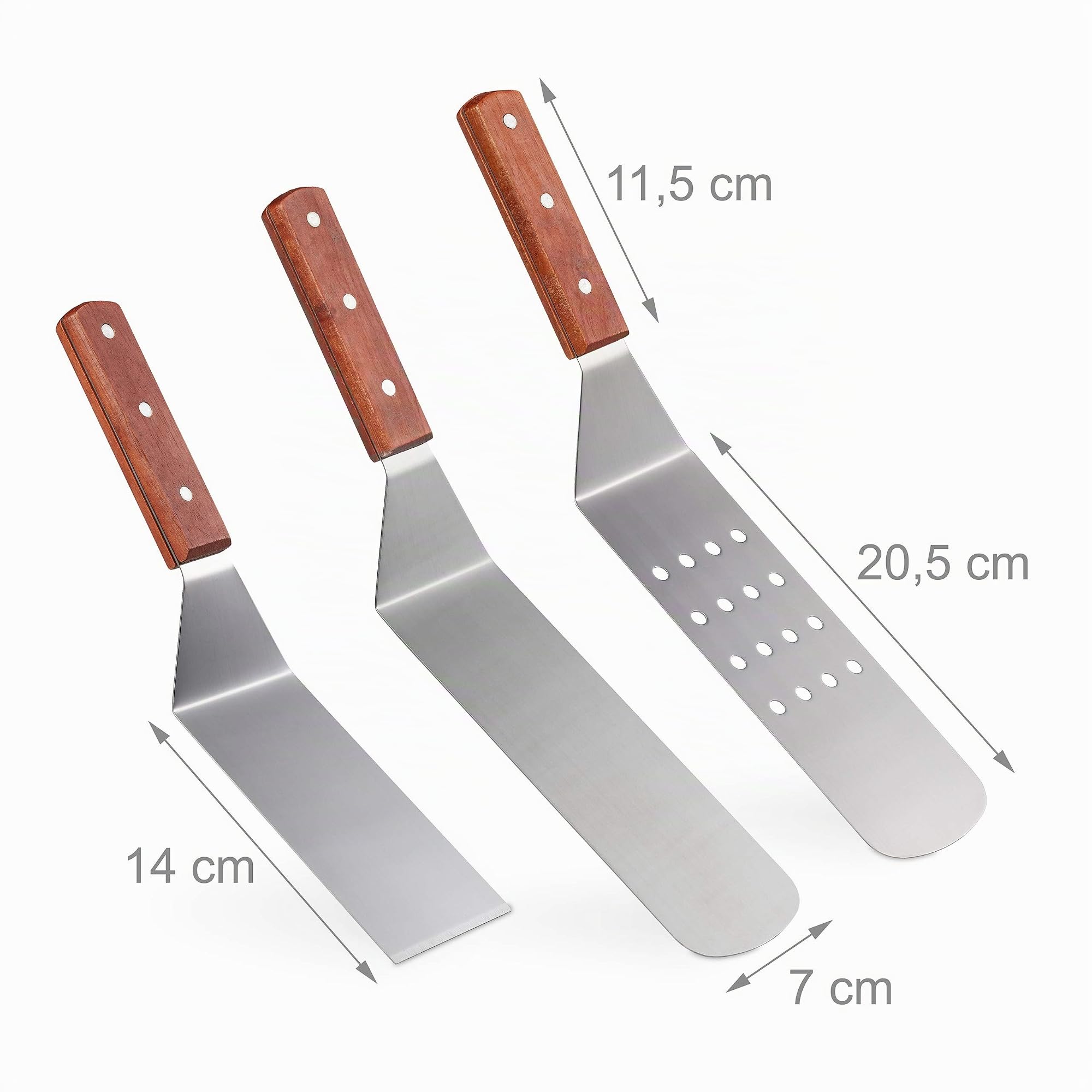 relaxdays-grill-pfannenwender-3er-set-edelstahl-teppanyaki-rotbraun image 4
