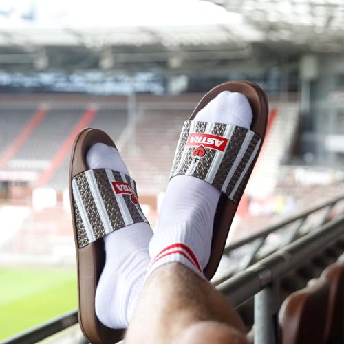 astra-fc-st-pauli-traditionsschlappen-badelatschen-braun-wei image 8