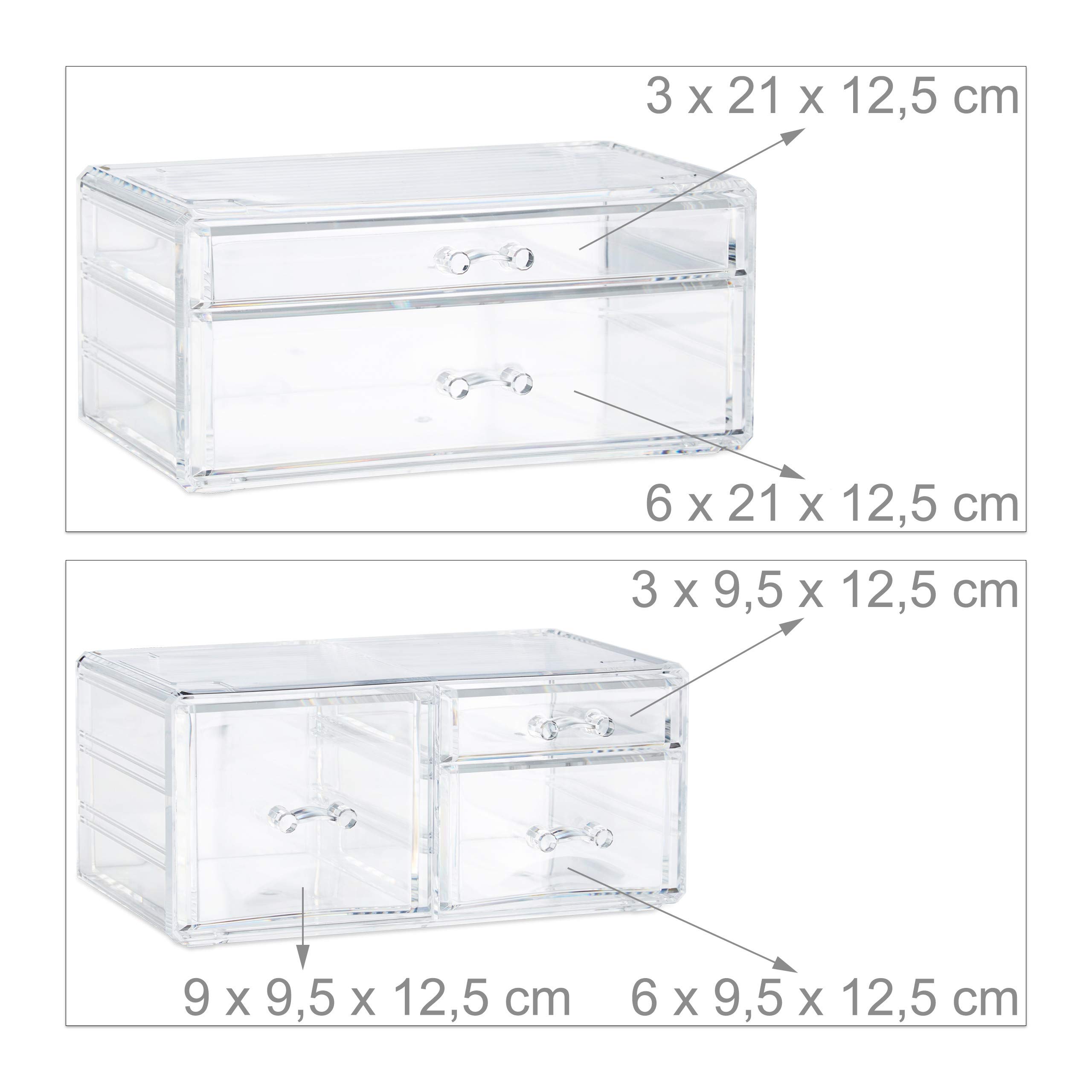 relaxdays-make-up-organizer-acryl-21-f-cher-kosmetik-organizer-mehrfarbig image 6