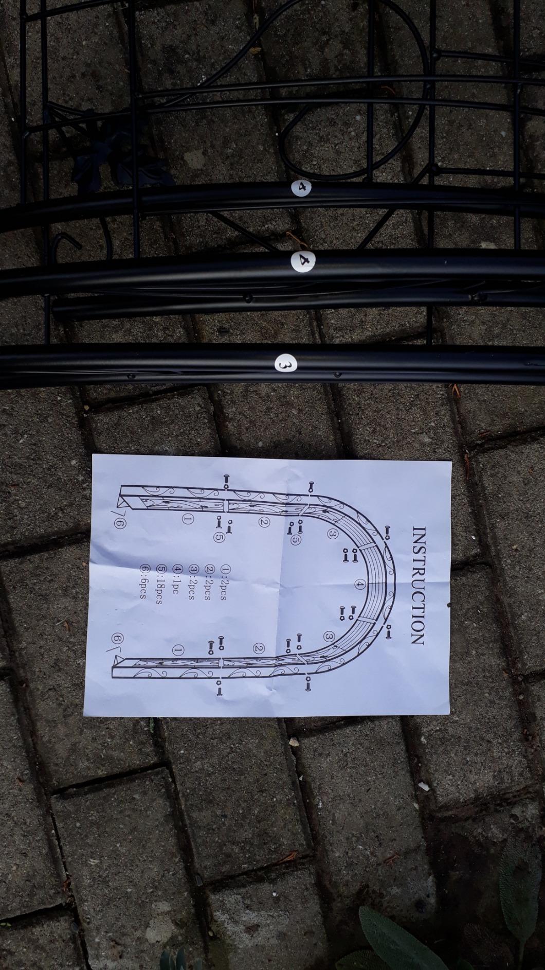 Perfekter Eingang zum Gemüsegarten