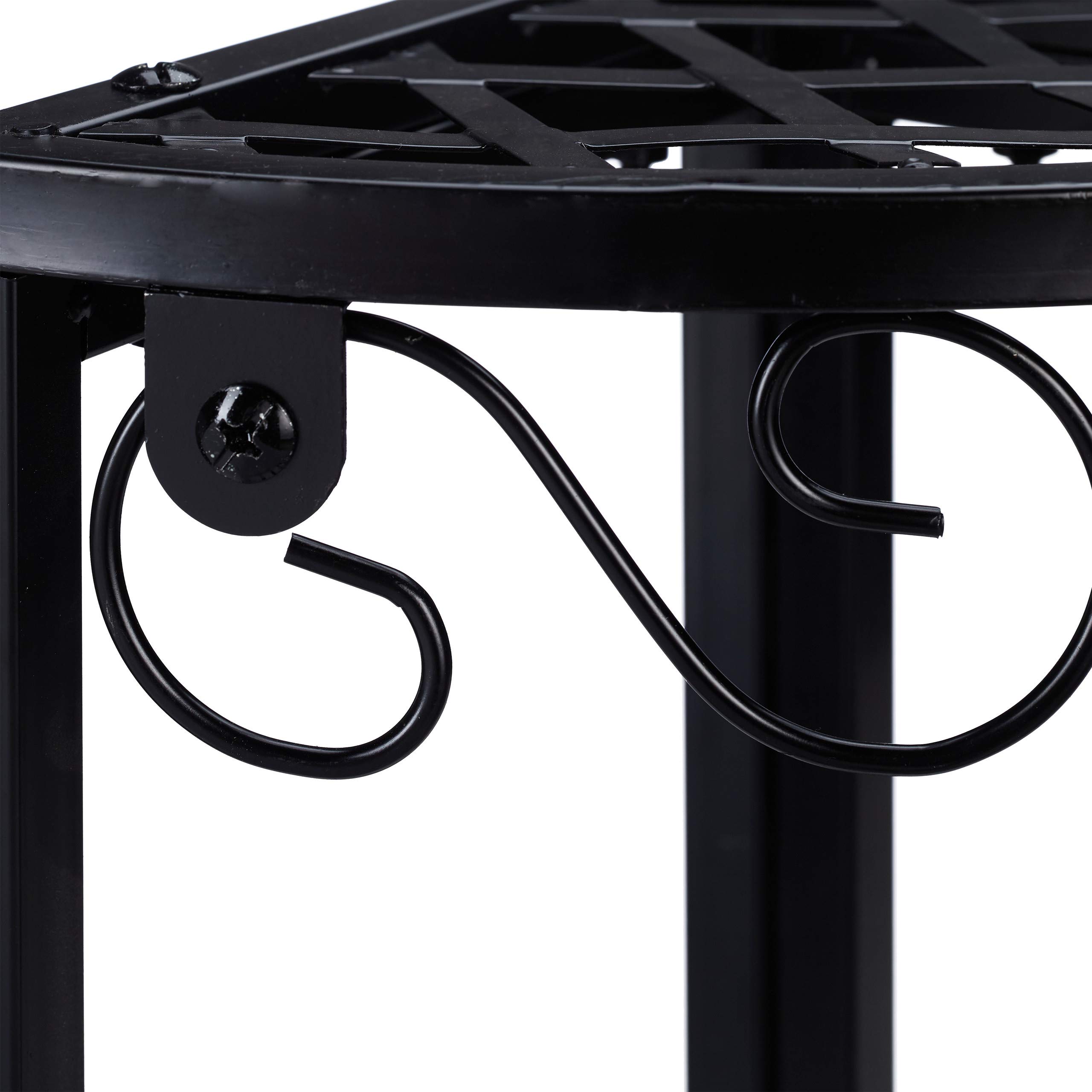 relaxdays-blumentreppe-metall-eck-blumenregal-3-ebenen-halbrund-schwarz-62-x-83- image 6