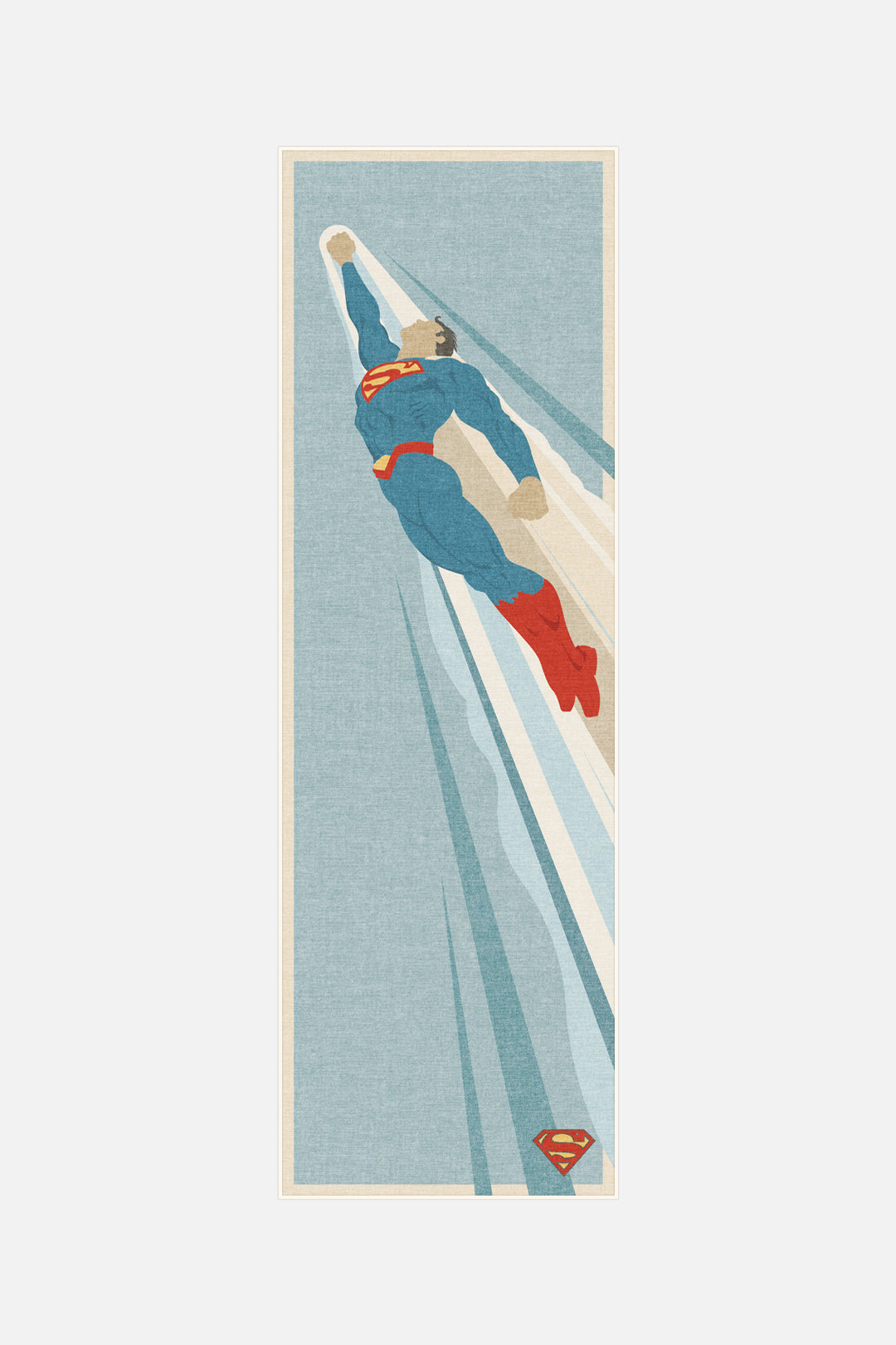 teppana-superman-flug-blau-teppich-waschbar image 5