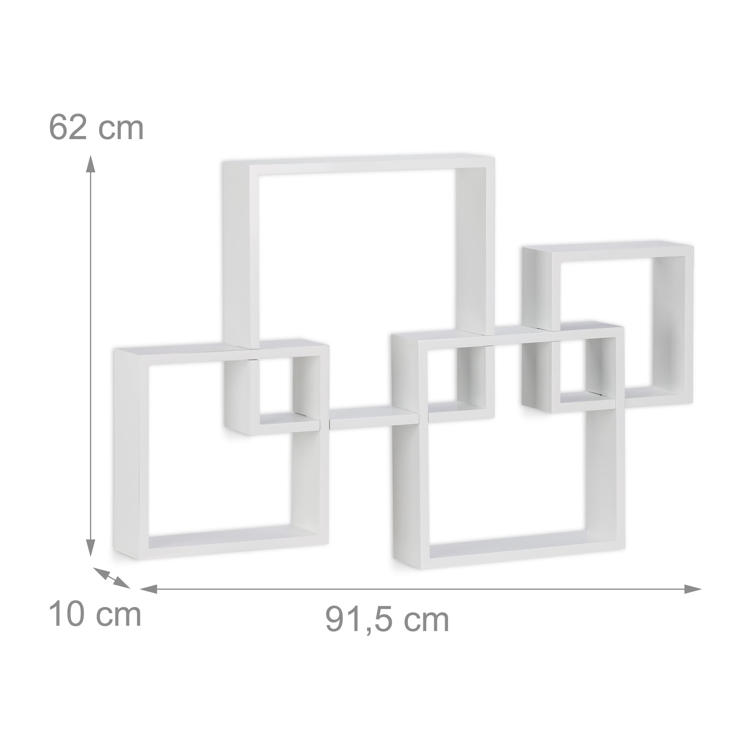 relaxdays-w-rfelregal-4er-set-wei-cube-wandboard-freischwebend-mdf image 3