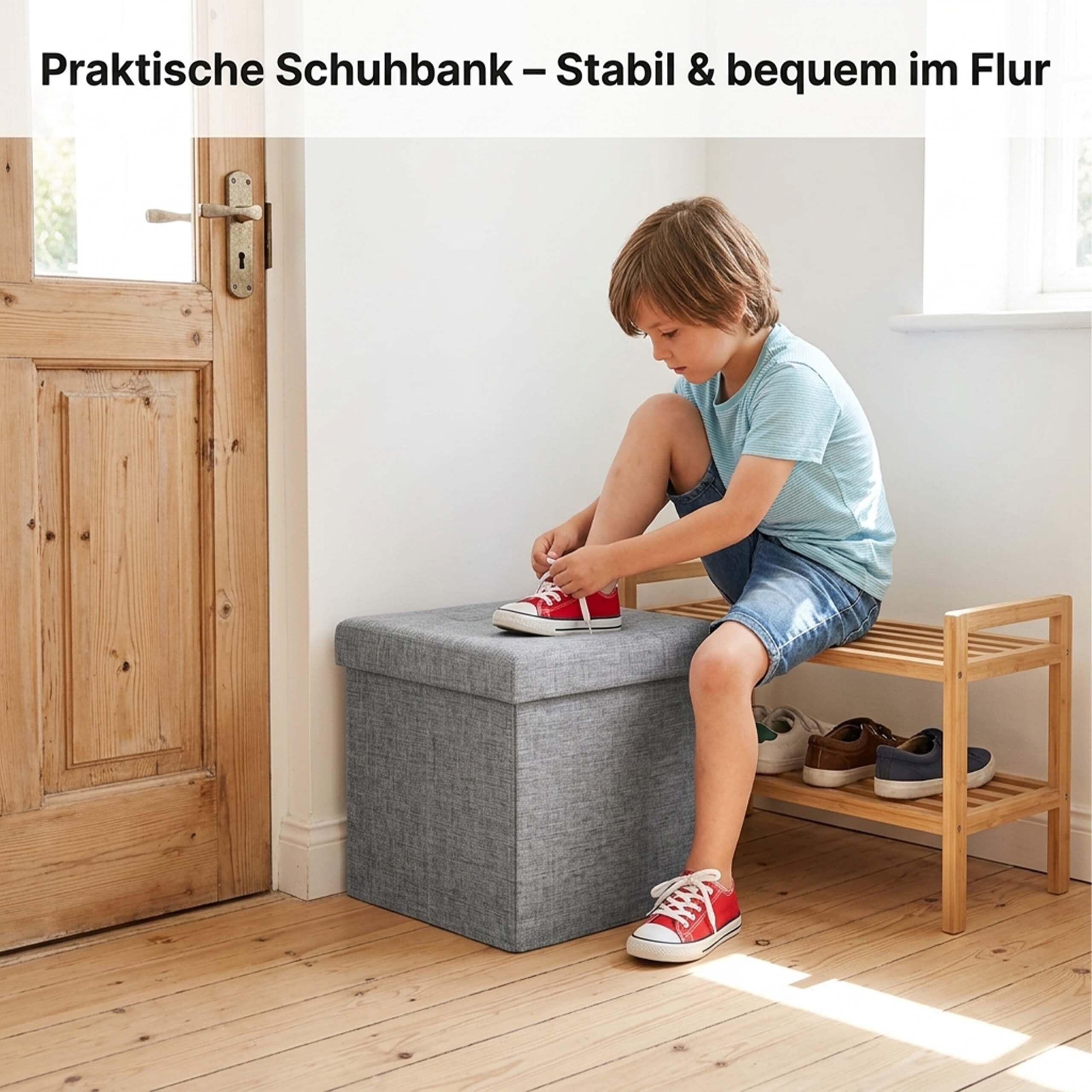relaxdays-sitzhocker-faltbar-38x38x38-cm-grau-sitzcube-leinen-40l image 8