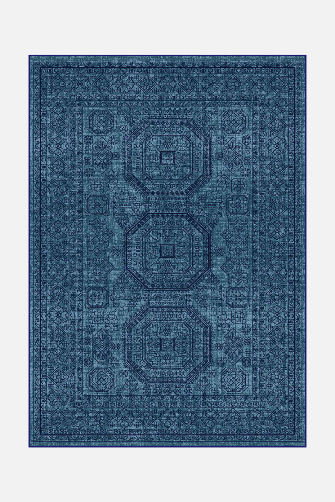 teppana-livia-nacht-teppich-blau-waschbarer-modern-teppich image 1