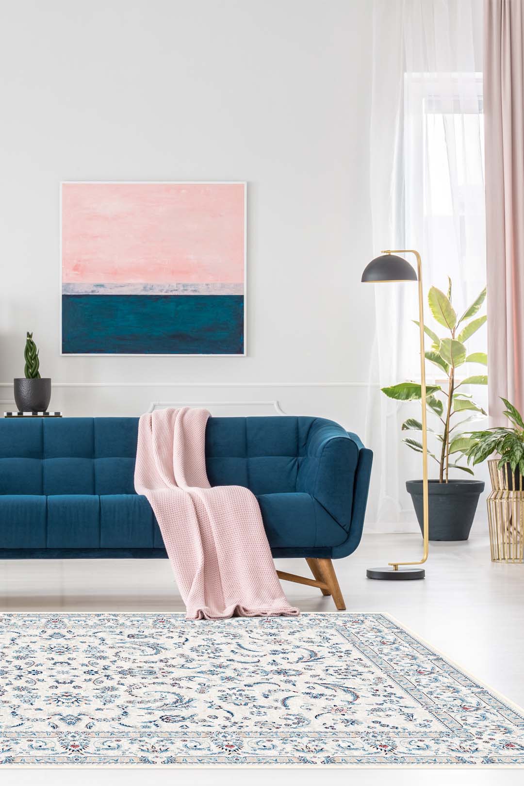 teppana-kantiss-blau-teppich-floraler-indoor-teppich image 4