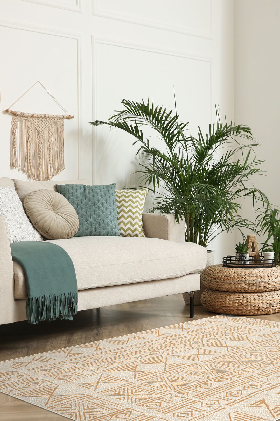 teppana-antik-mond-teppich-waschbar-boho-marokkanisch image 4