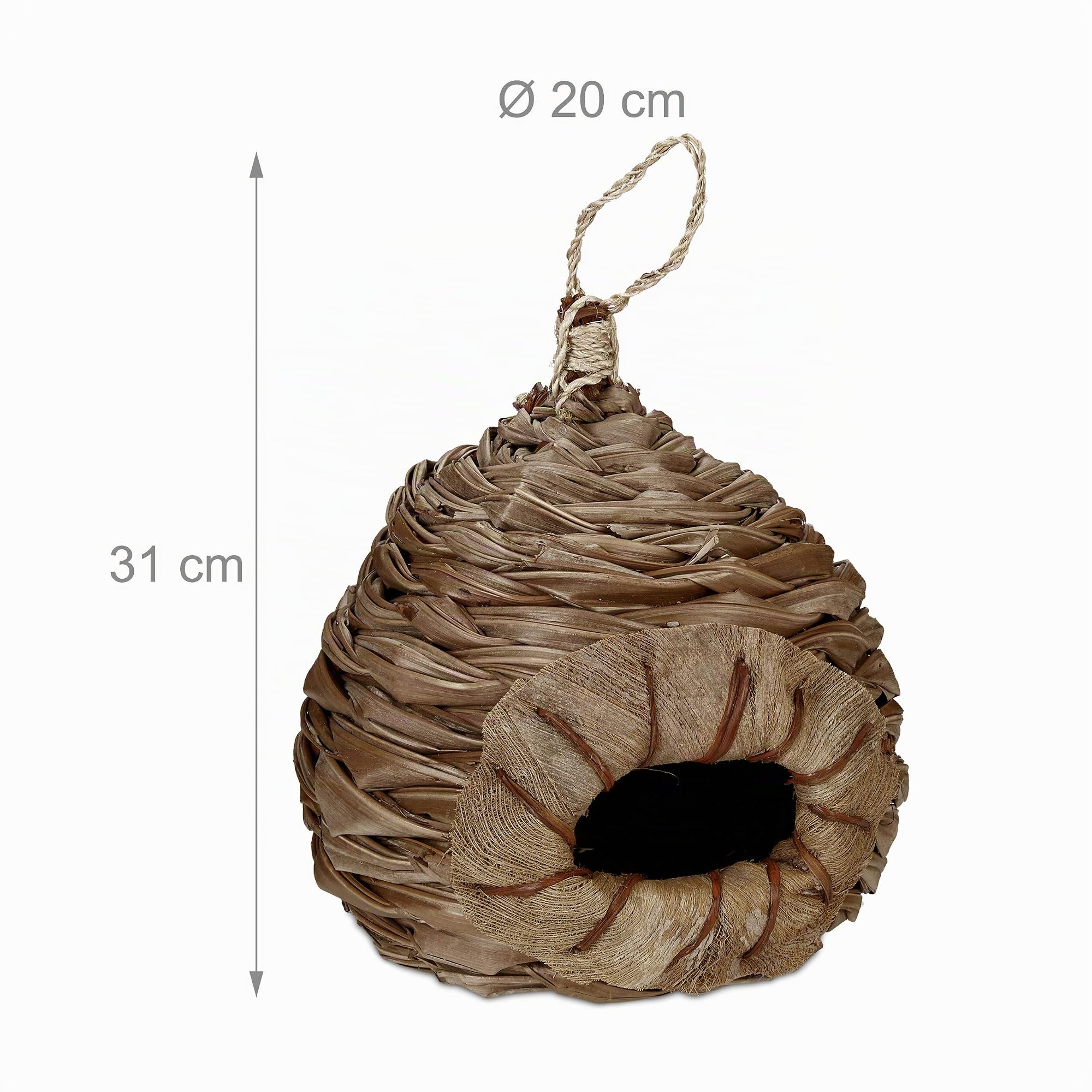 relaxdays-vogelnest-kokosfaser-h-ngend-31-x-20-cm-natur image 4