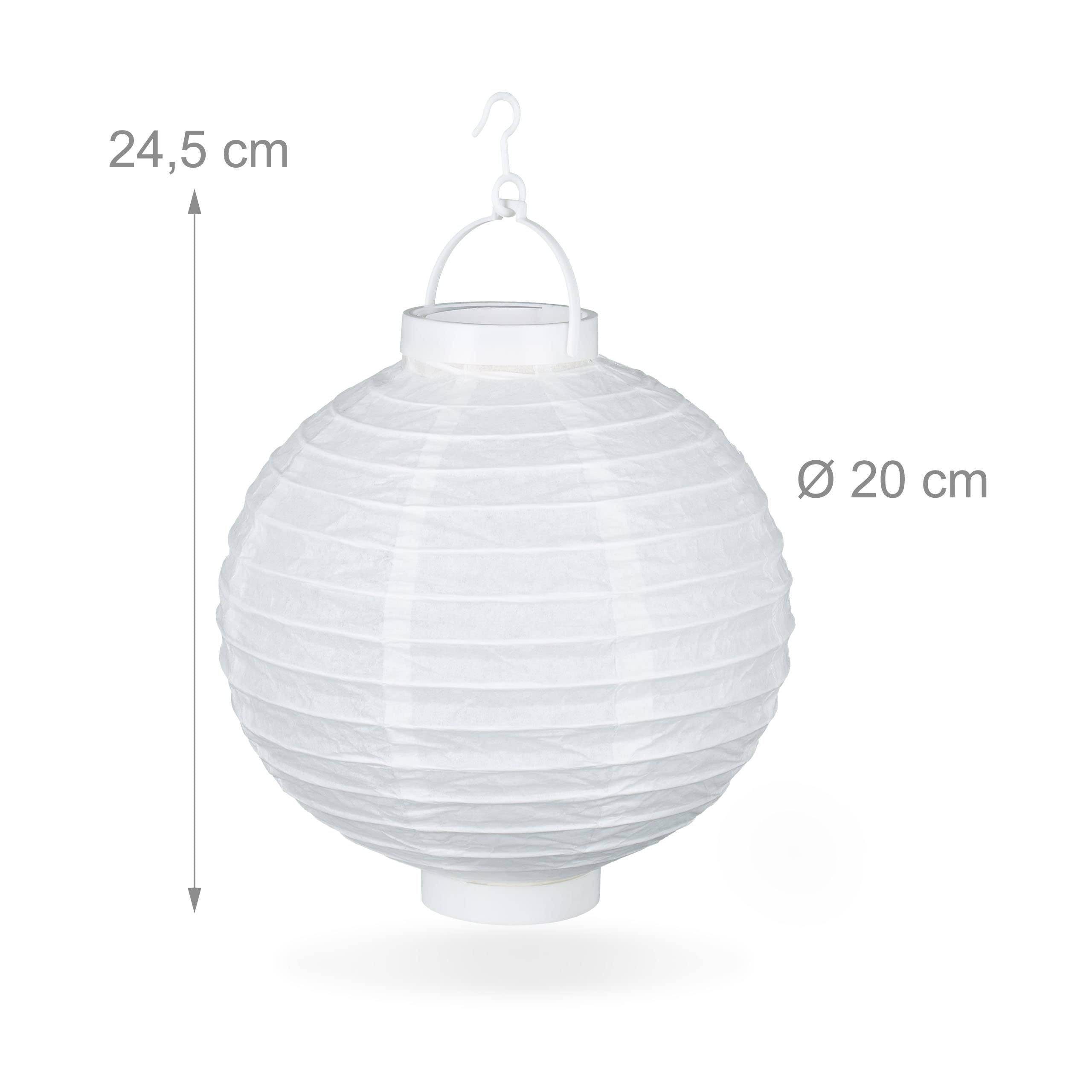 relaxdays-led-lampions-wei-10er-set-papierlaterne-20-cm image 4