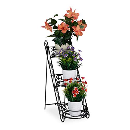 relaxdays-blumentreppe-metall-3-ablagen-53-5-x-20-x-45-5-cm-schwarz image 8