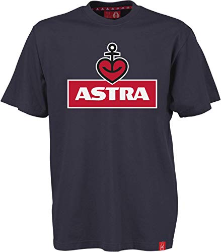 astra-herren-t-shirt-navy-blau-basic-shirt-mit-herzanker-aufdruck image 2