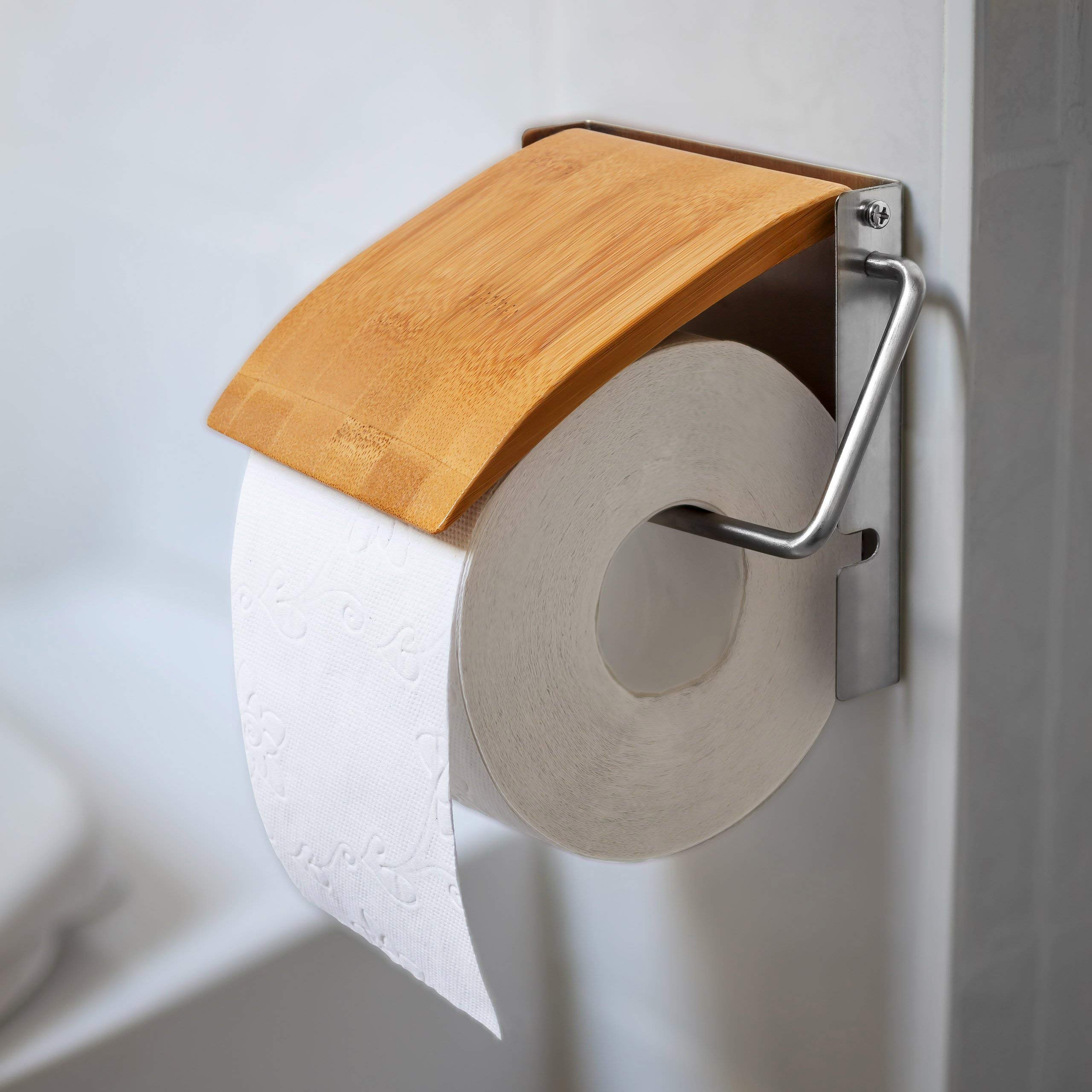 relaxdays-wandregal-mit-spiegel-walnuss-80-cm-toilettenpapierhalter image 7