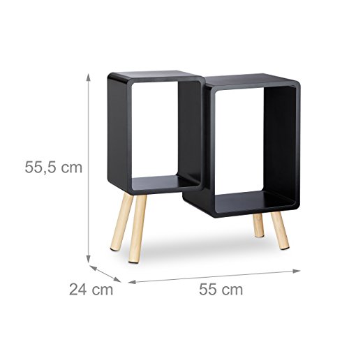 relaxdays-w-rfelregal-2-f-cher-retro-beistelltisch-55-5x55x24-cm-schwarz image 8