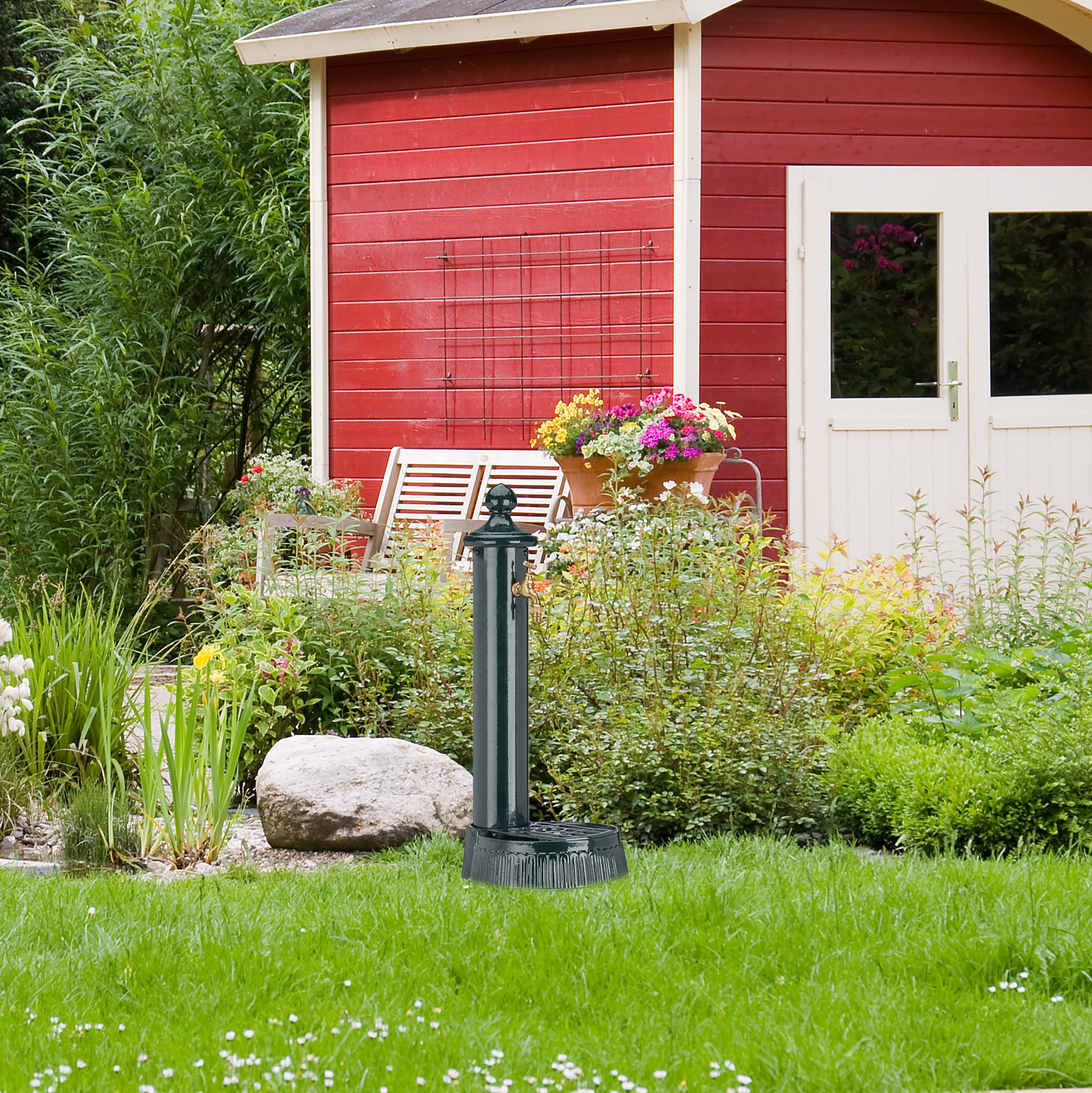 relaxdays-standbrunnen-antik-stil-gartenbrunnen-61-x-25-x-31-cm-dunkelgr-n image 5