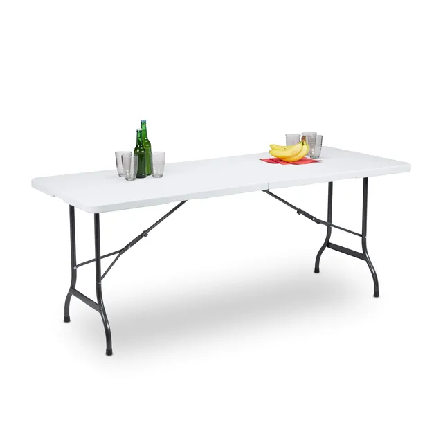 relaxdays-gartentisch-klappbar-180x75-cm-wei-koffer image 1
