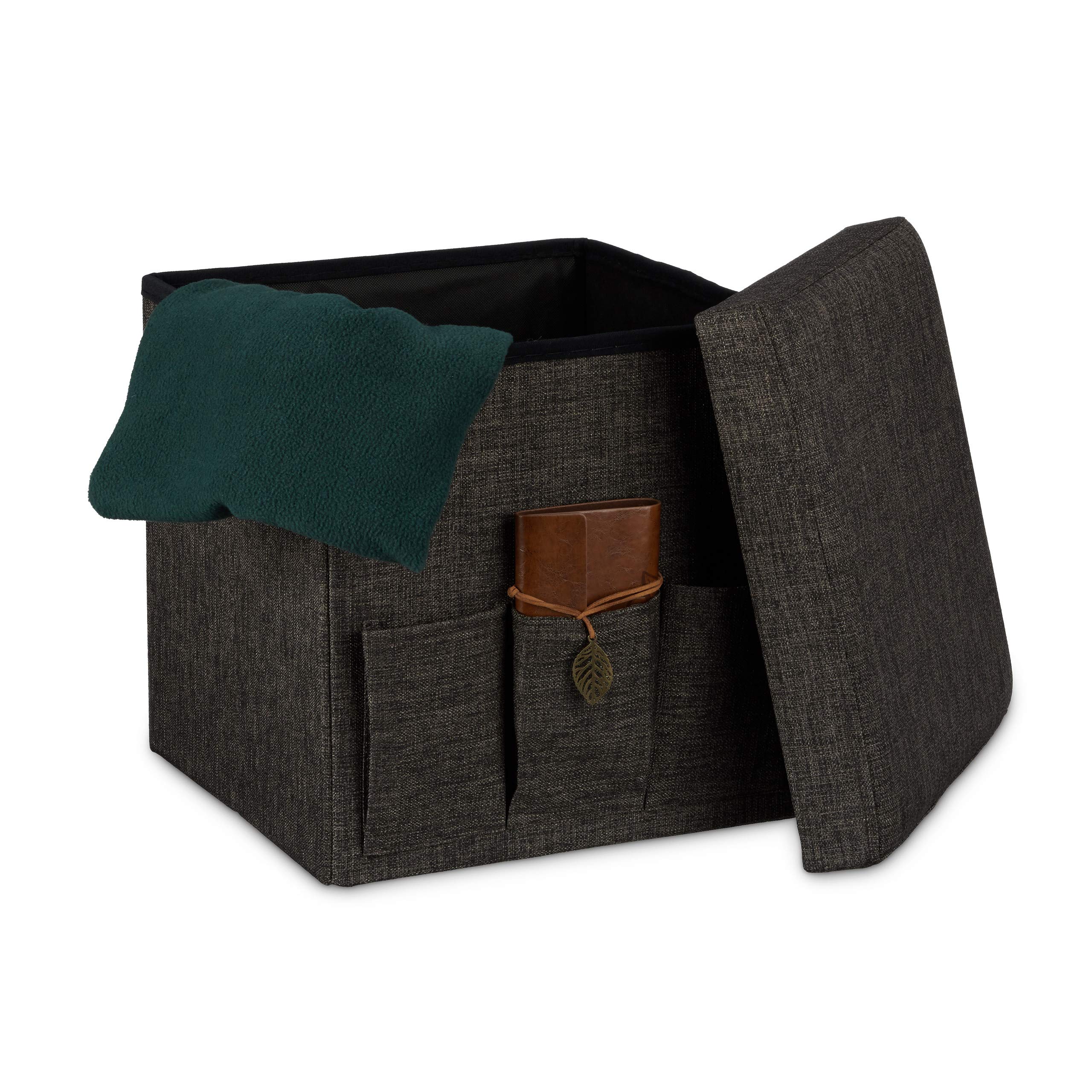 relaxdays-sitzhocker-faltbar-38-x-38-x-38-cm-leinen-wei-mit-stauraum-40-l image 8