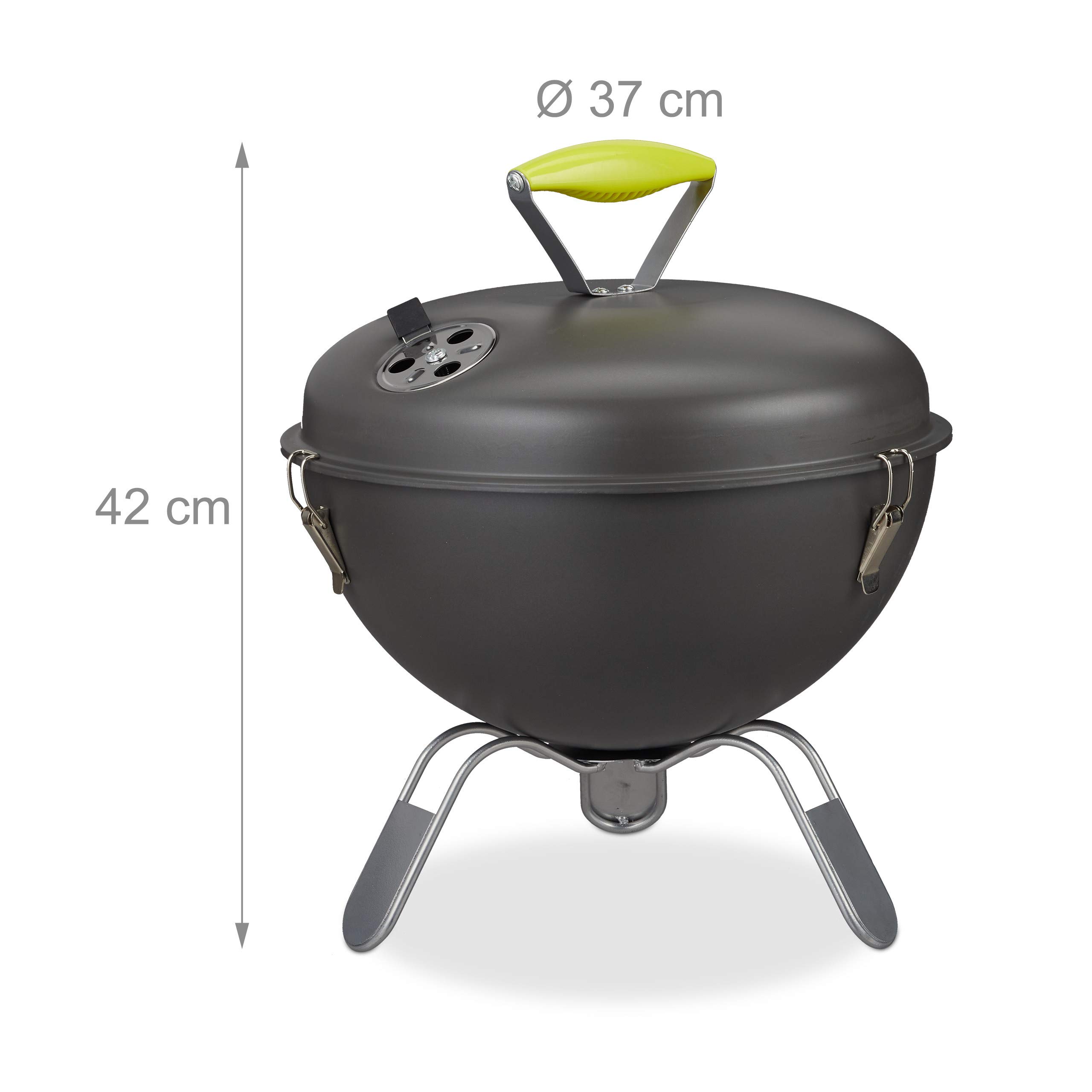 relaxdays-kugelgrill-tragbar-mit-deckel-42x37-cm-dunkelgrau-holzkohlegrill-mit-z image 4