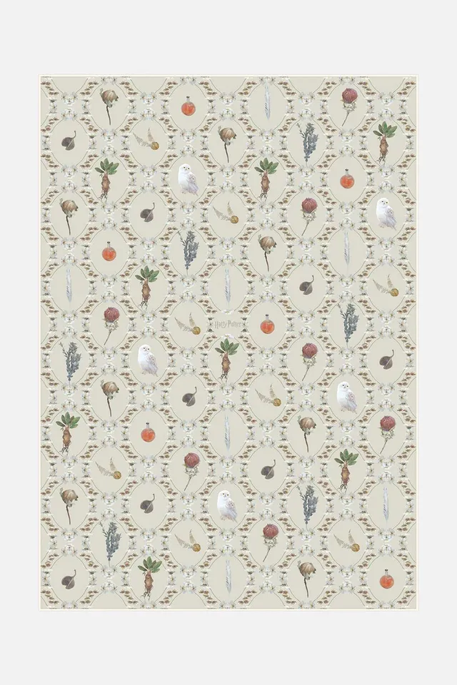 teppana-harry-potter-alraune-sand-teppich-waschbar image 1