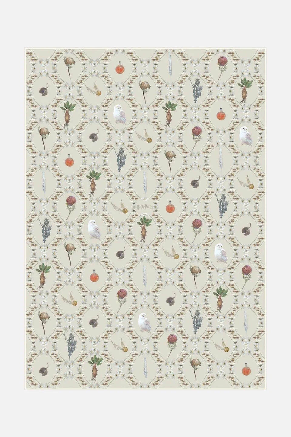 teppana-harry-potter-alraune-sand-teppich-waschbar image 1