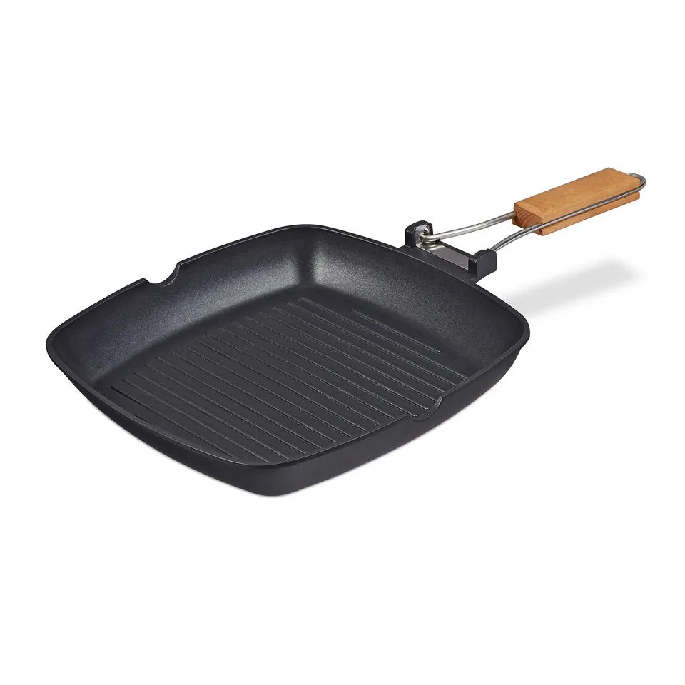 relaxdays-grillpfanne-eckig-schwarz-antihaft-induktionsgeeignet image 1