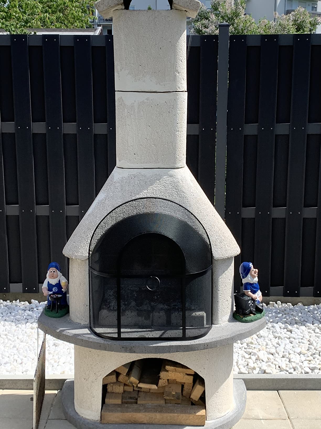 Passt perfekt vor unseren Kamin