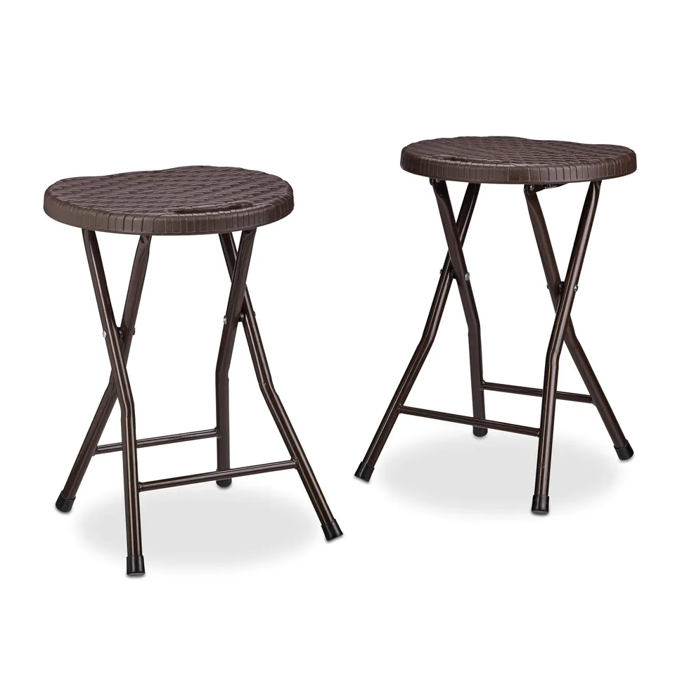 relaxdays-klapphocker-bastian-2er-set-rund-falthocker-rattanoptik-45-x-32-5-x-29 image 1