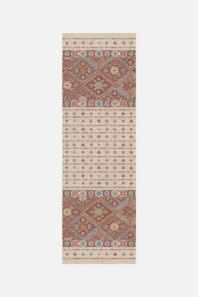 teppana-leila-bunt-teppich-mehrfarbig-waschbarer-boho-teppich image 5