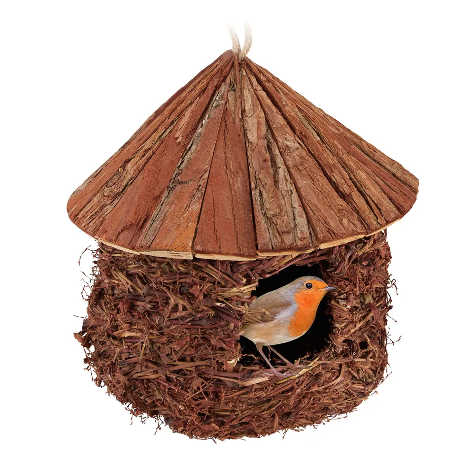 relaxdays-vogelnest-nistkugel-zum-aufh-ngen-hxd-26-x-25-cm-braun image 1