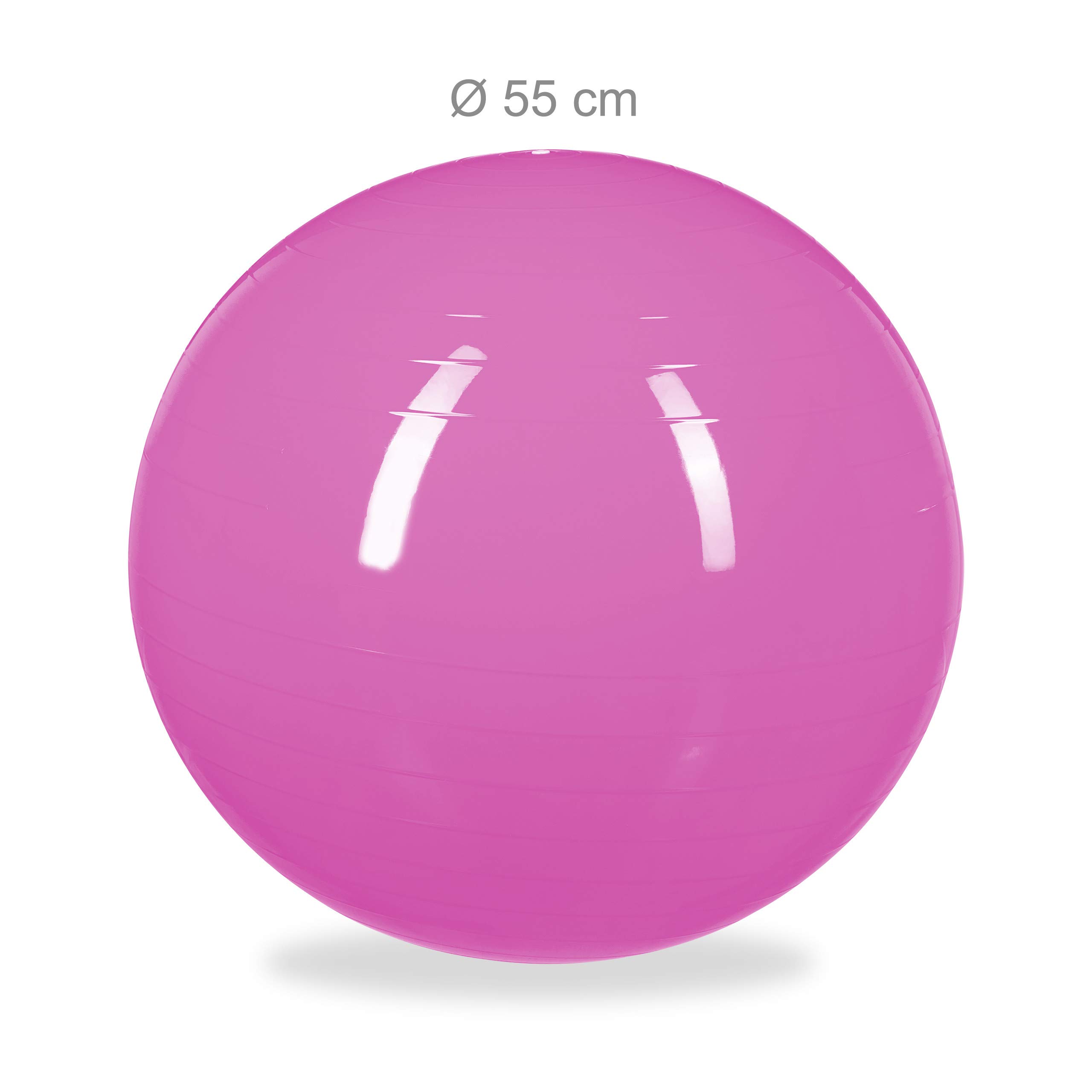 relaxdays-gymnastikball-fitnessball-55-cm-pink-mit-luftpumpe image 4