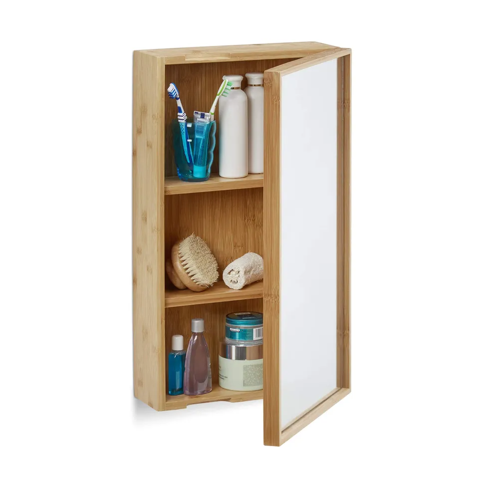 relaxdays-bad-spiegelschrank-bambus-eint-rig-wandschrank-60-5-x-35-x-14-cm-natur image 1