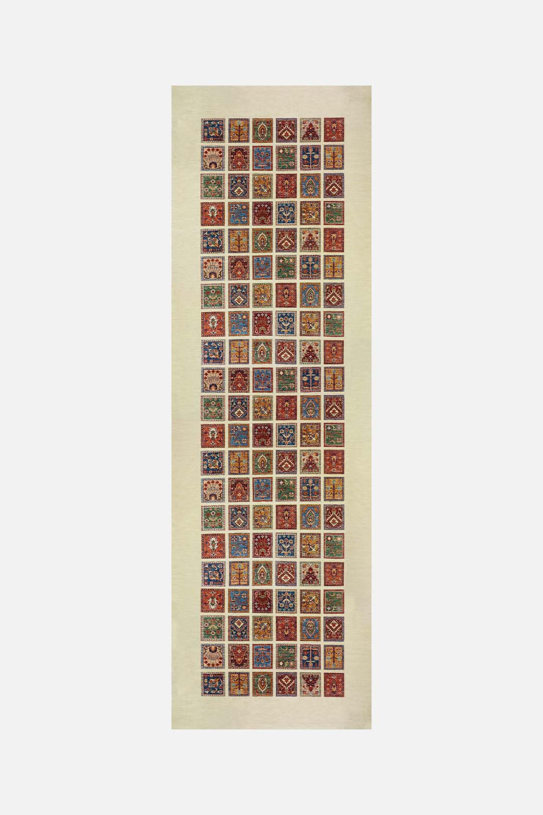 teppana-mosaik-terra-teppich-waschbarer-marokkanischer-teppich image 5