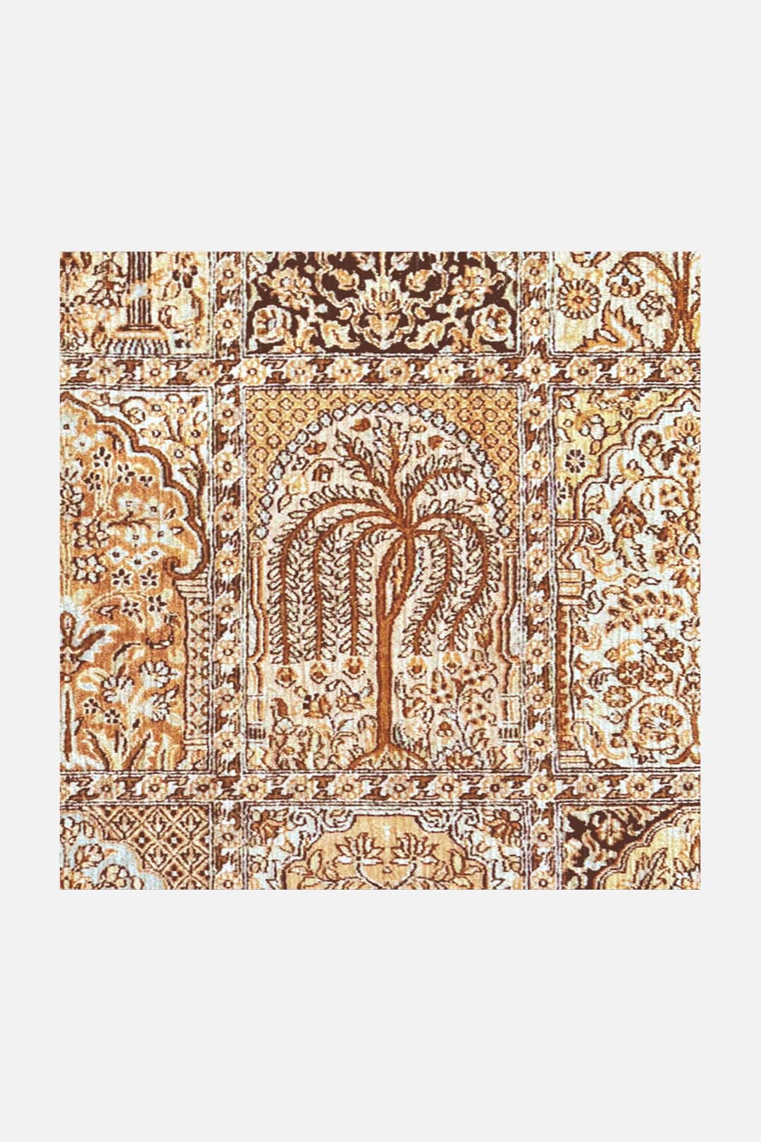 teppana-banafsheh-beige-teppich-waschbar-klassisch image 7