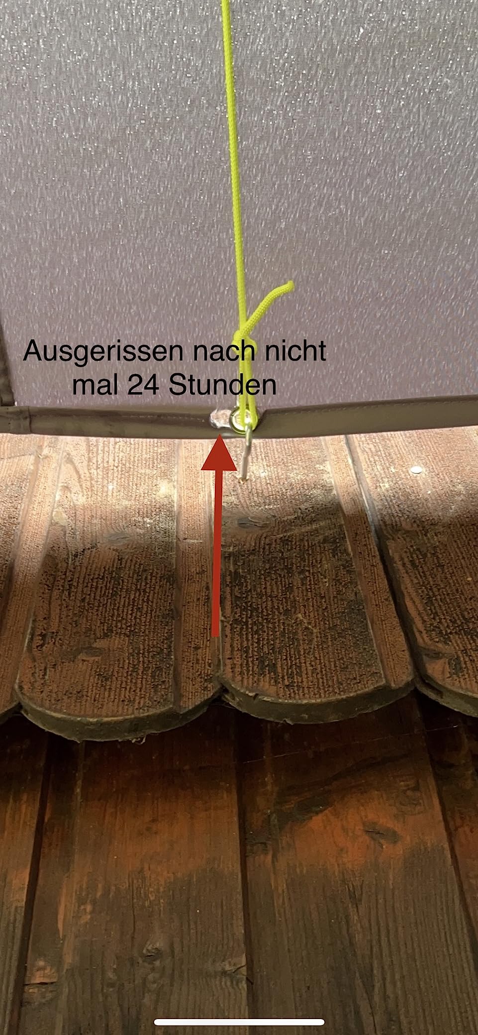 Riesiger Schatten