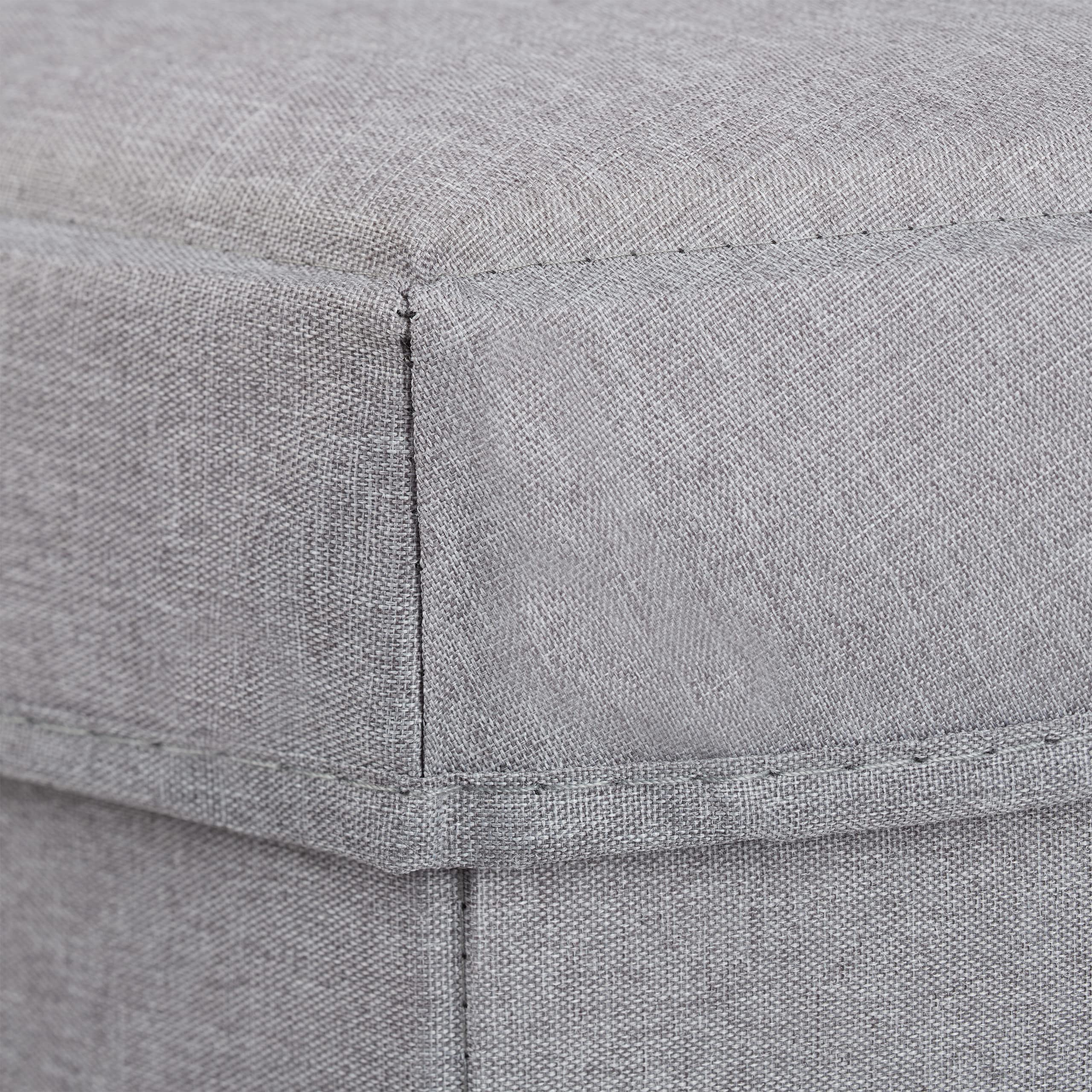 relaxdays-sitzhocker-mit-stauraum-faltbar-31-x-36-x-32-cm-stoff-grau image 7