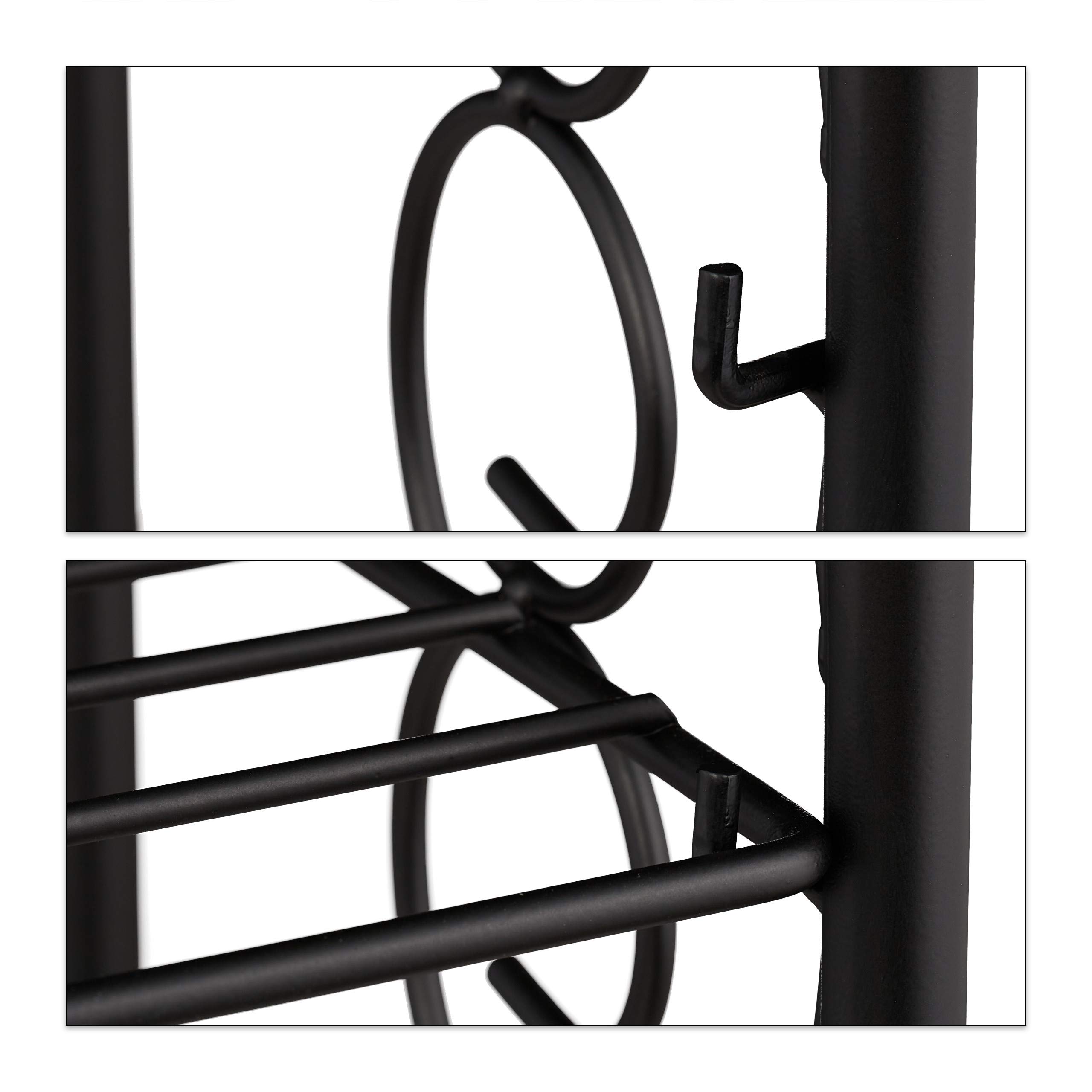 relaxdays-blumenregal-klappbar-3-ebenen-aus-metall-83x44-5x25-cm-schwarz image 7