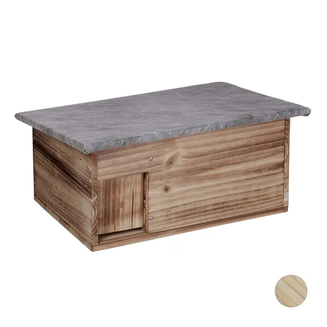 relaxdays-igelhaus-bausatz-holz-mit-boden-21-x-46-x-34-cm image 1