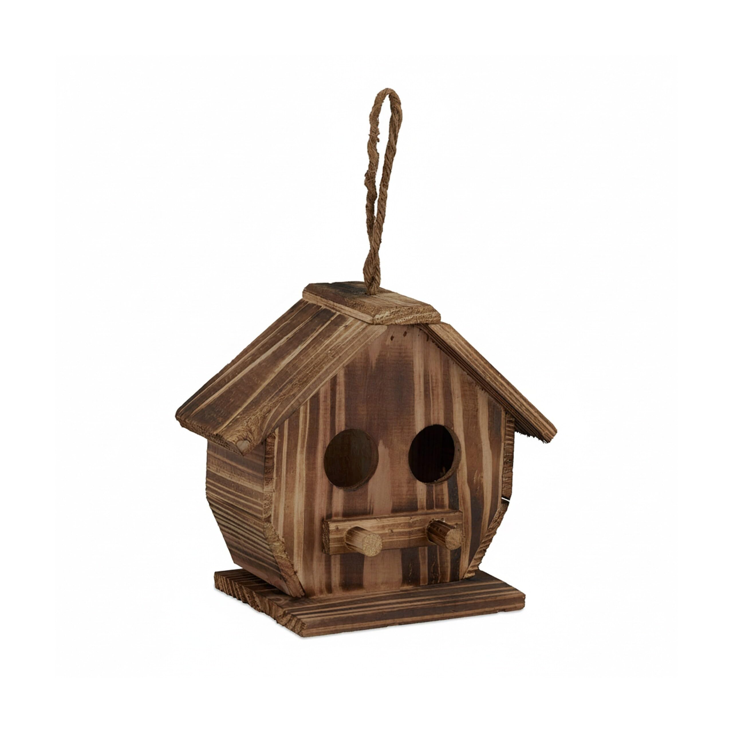 relaxdays-deko-vogelhaus-gebranntes-holz-natur image 8