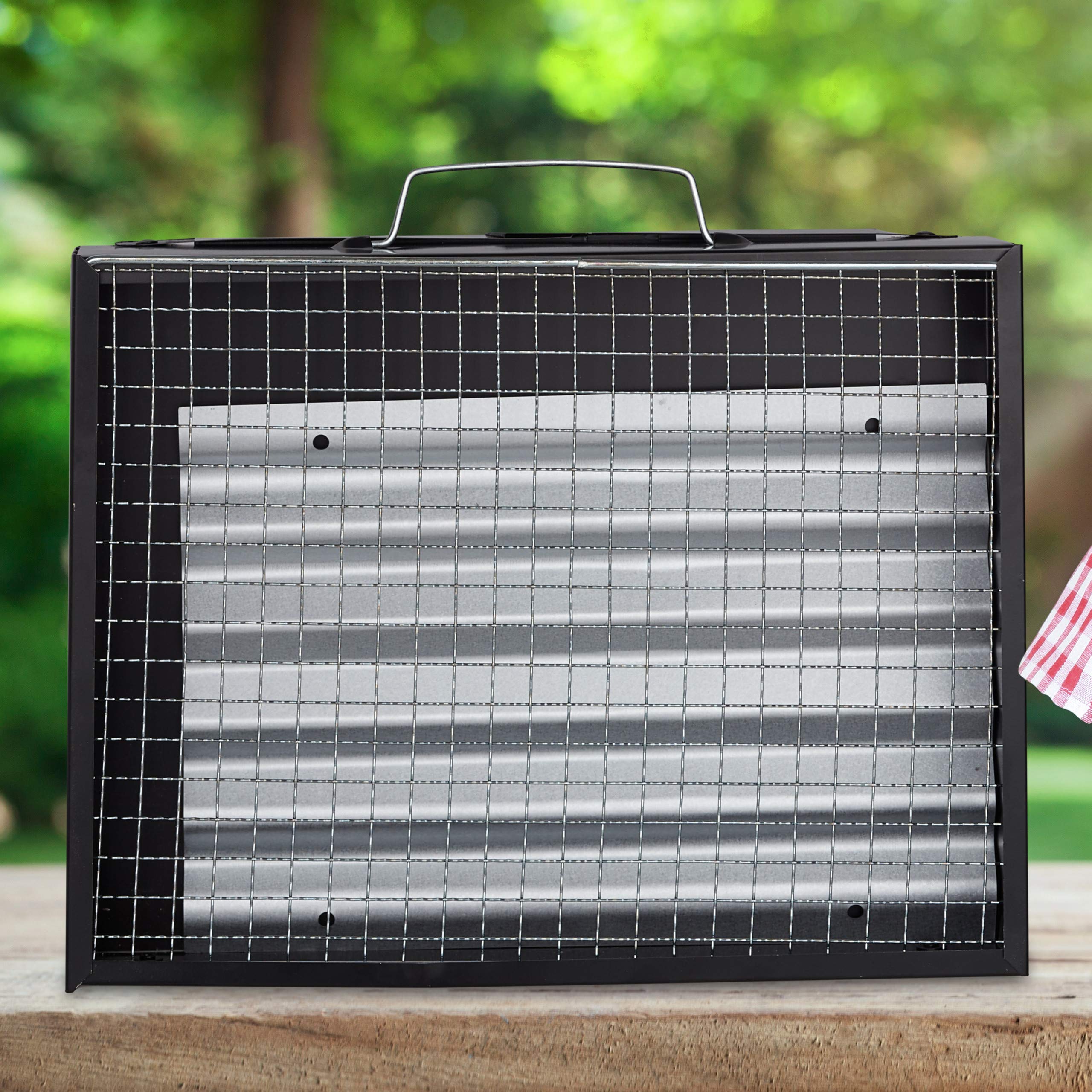relaxdays-koffergrill-camping-klappgrill-4-personen-schwarz image 3