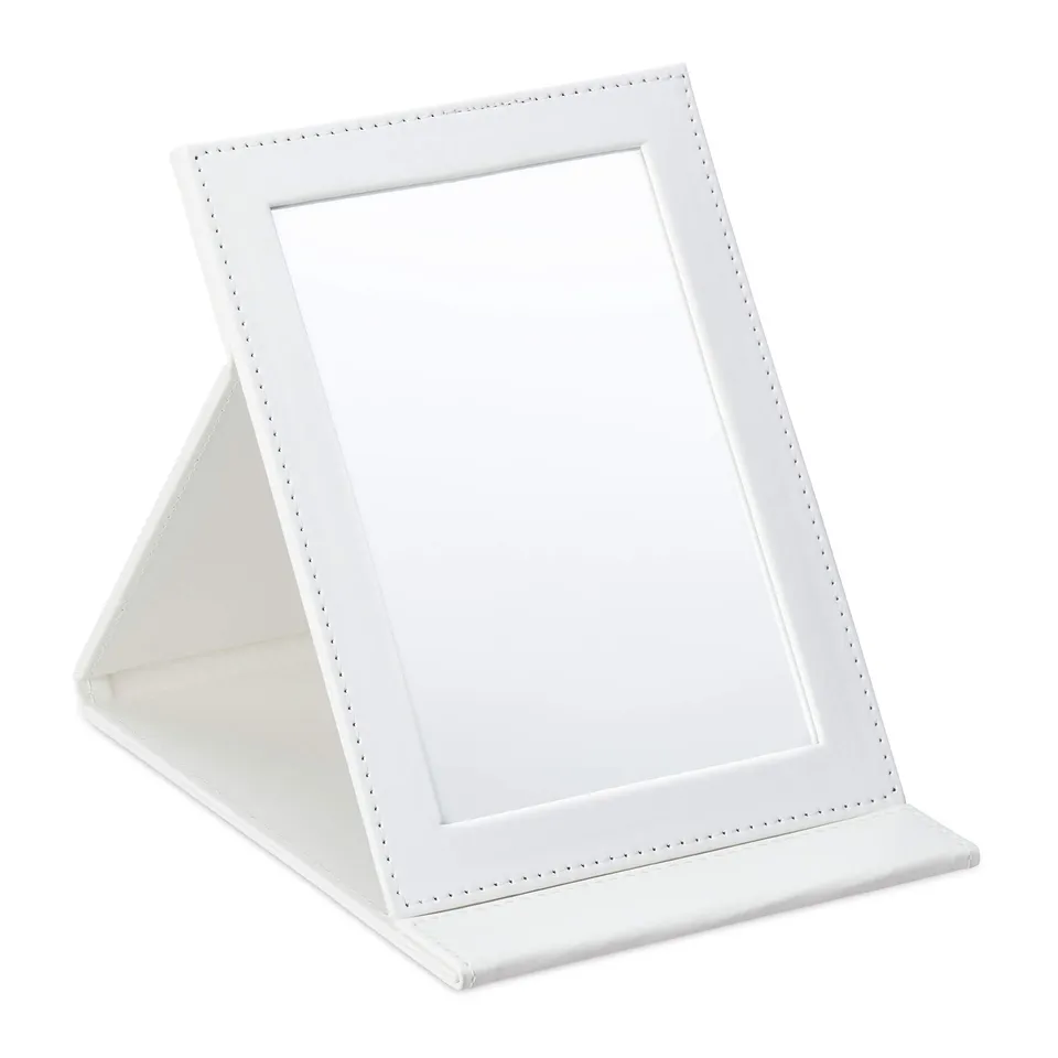 relaxdays-klappspiegel-wei-aus-kunstleder-spiegelfl-che-16-x-11-cm image 1