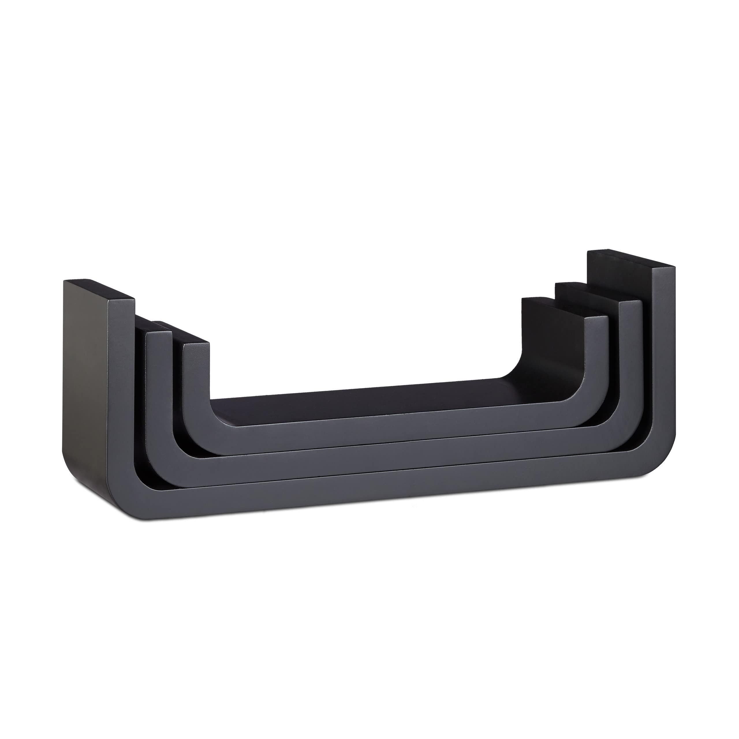 relaxdays-wandregal-3er-set-u-form-holz-schwarz-10-cm-tief-bis-40-cm-breit image 4