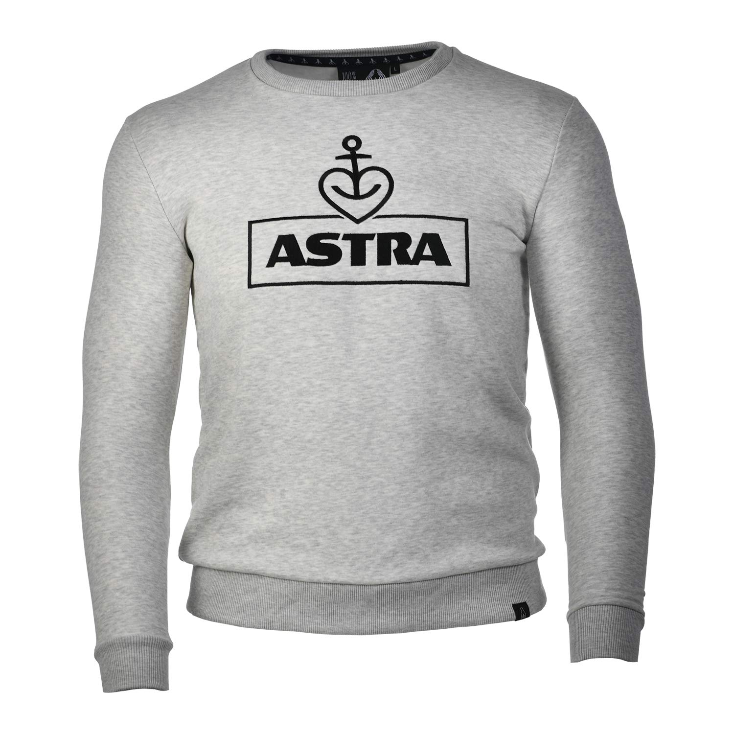 astra-sweatshirt-pullover-grau-meliert-herzanker-unisex-sweater-st-pauli-damen-h image 1