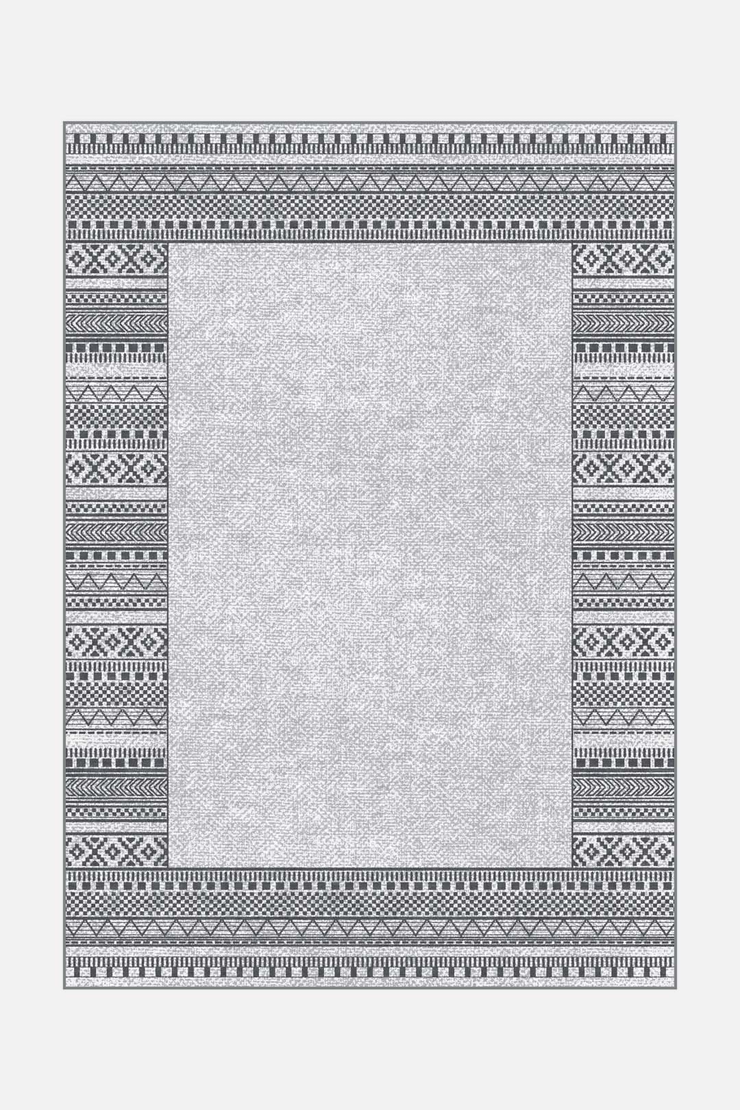 teppana-naila-flint-indoor-teppich-grau-waschbar image 1