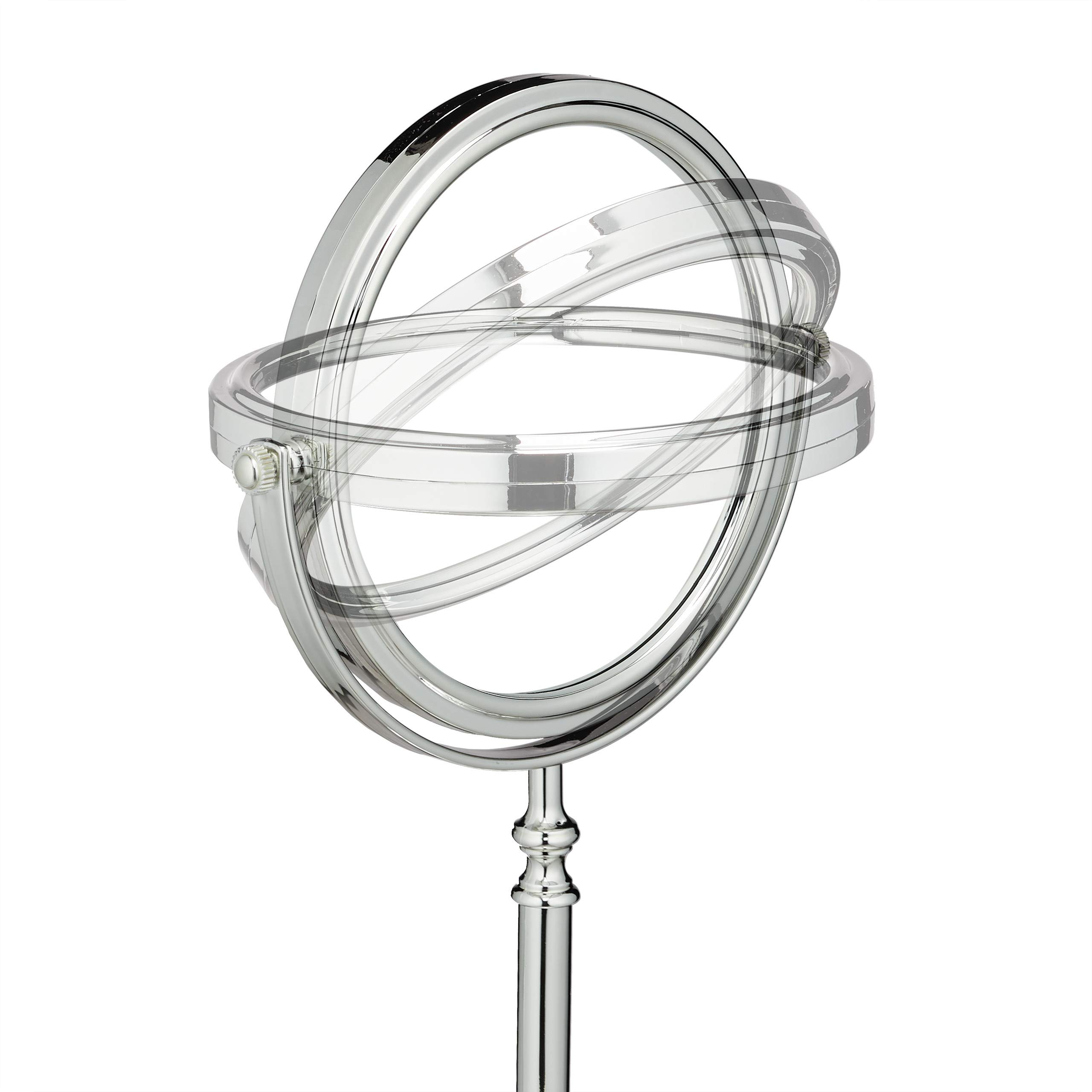 relaxdays-kosmetikspiegel-zweiseitig-360-drehbar-silber image 6