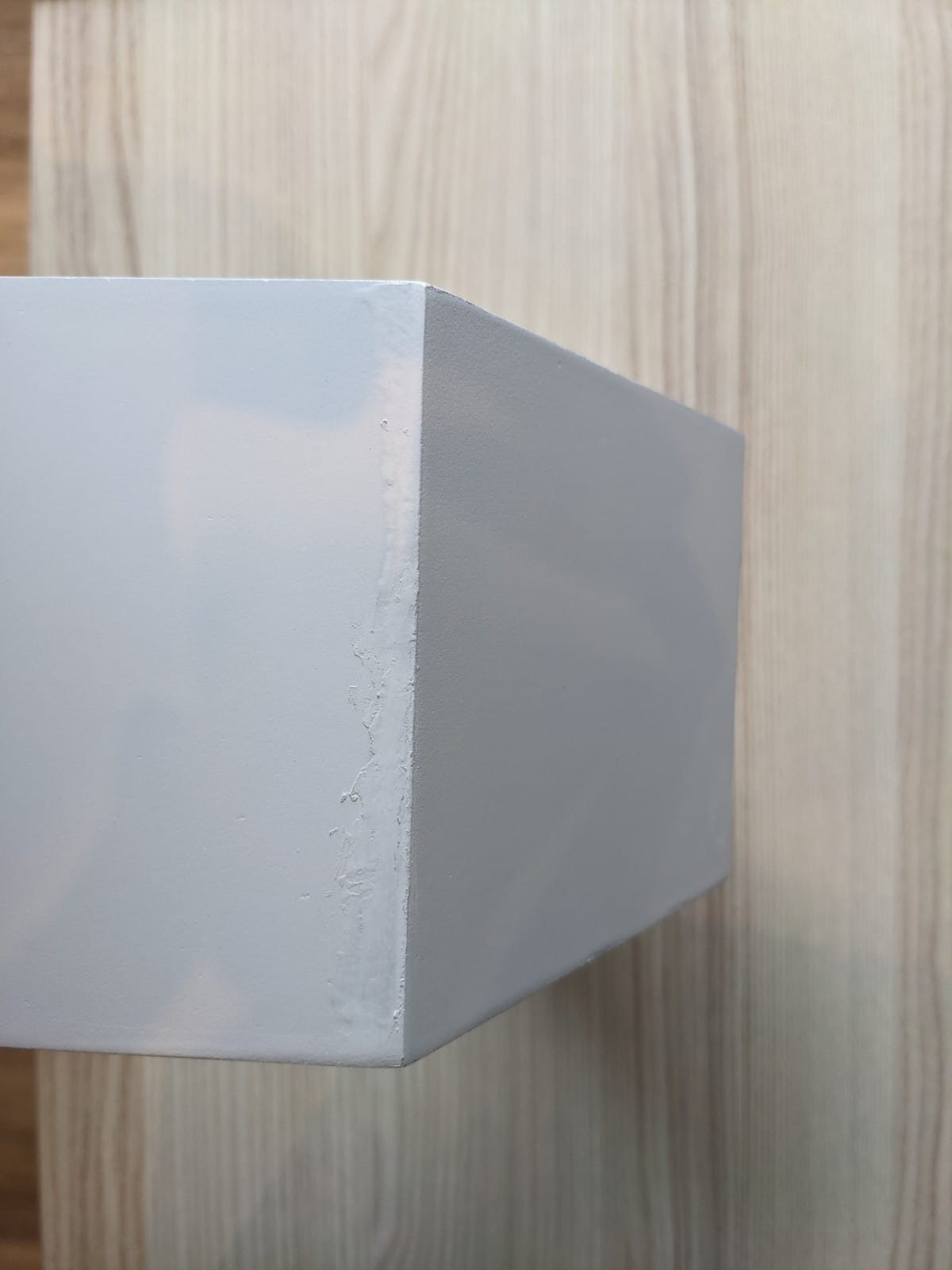 Tolle Wirkung an kahler Wand