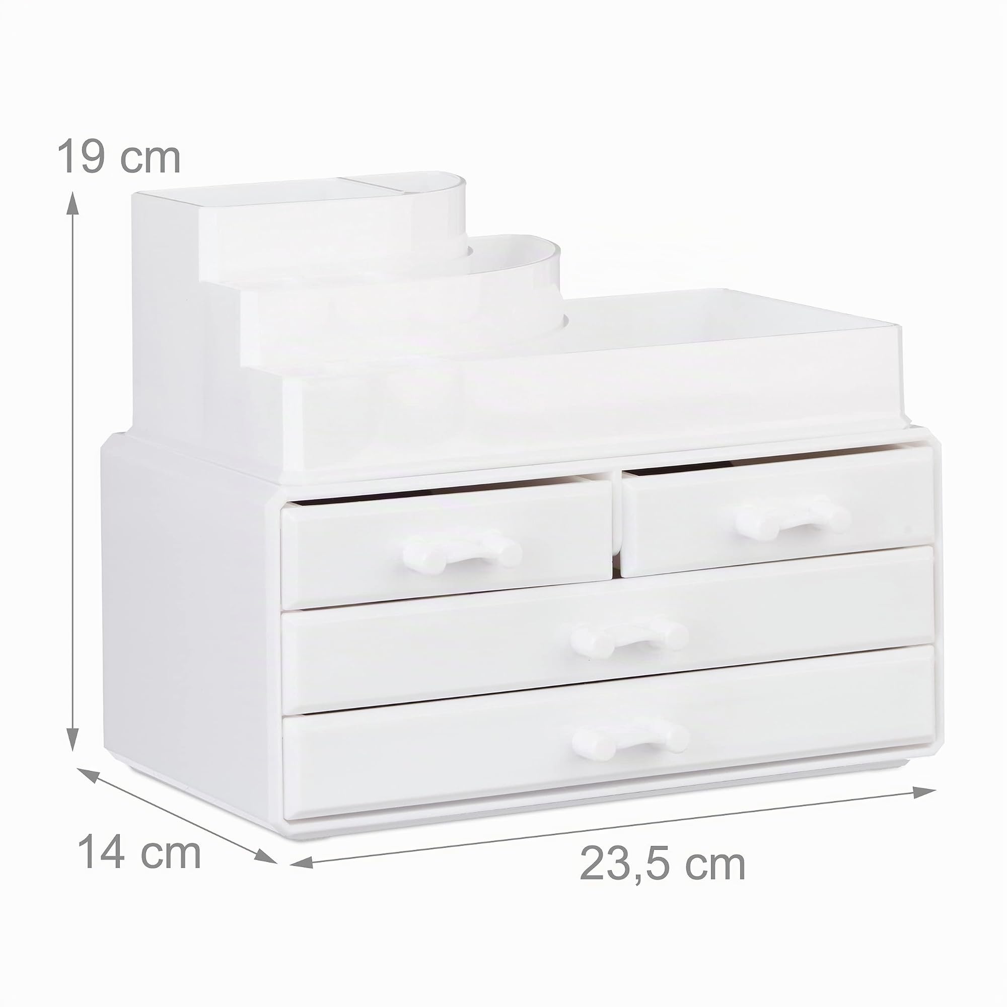relaxdays-make-up-organizer-acryl-4-schubladen-19x23-5x14-cm image 4
