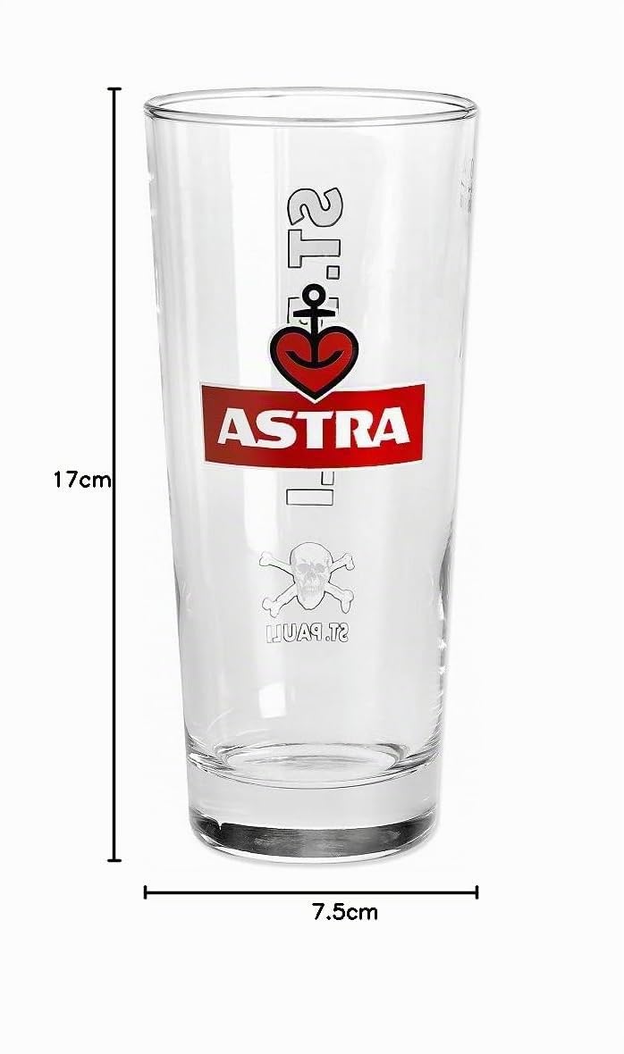 astra-fc-st-pauli-frankonia-bierglas-0-4-liter-braun-wei image 7